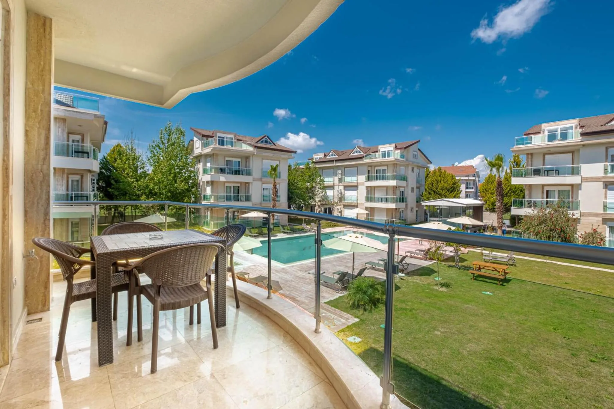 Property building in Belek Deluxe Suit