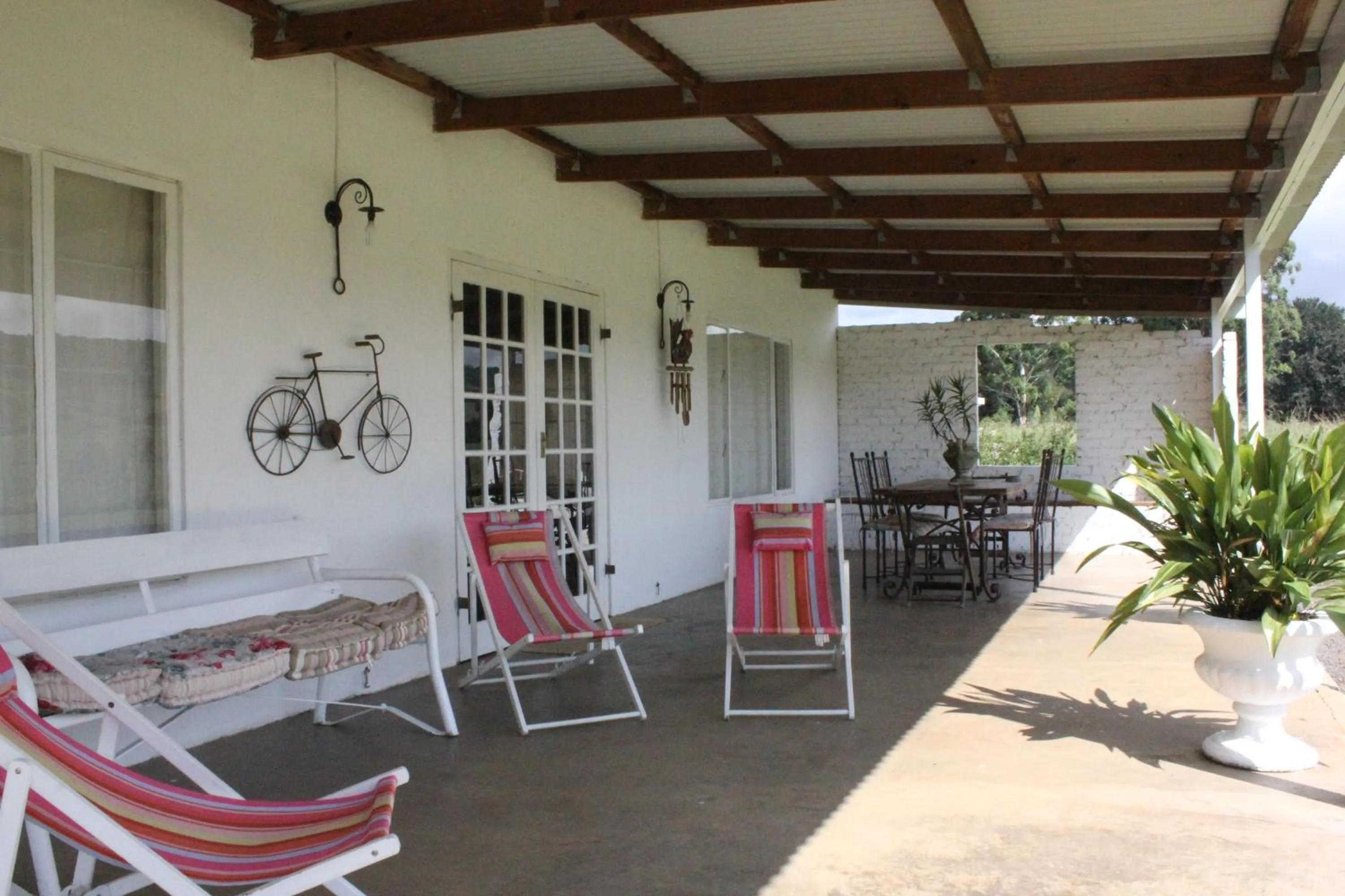 Balcony/Terrace in Beacon Vlei Guest farm