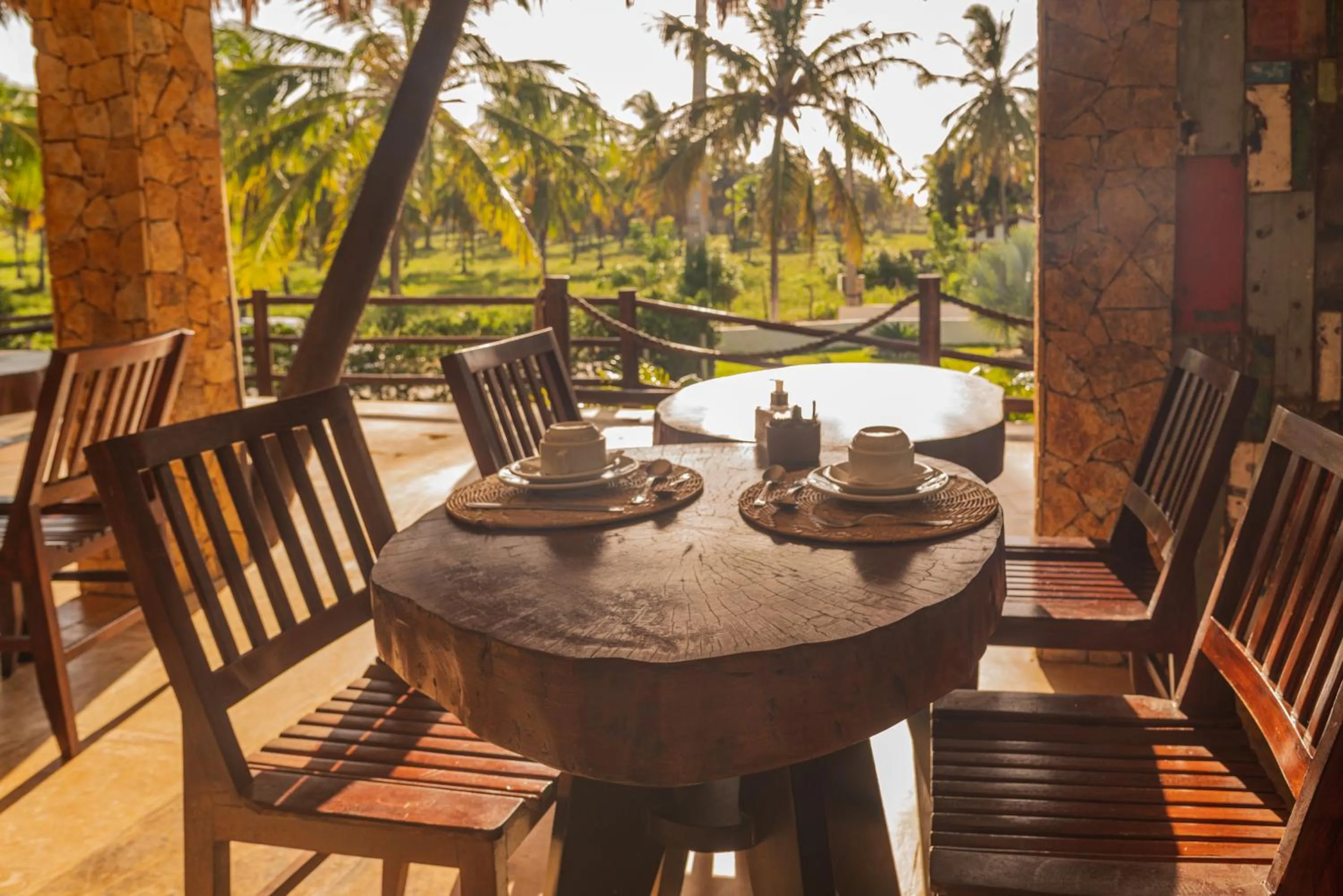 Dining area in Moriá Eco Lodge