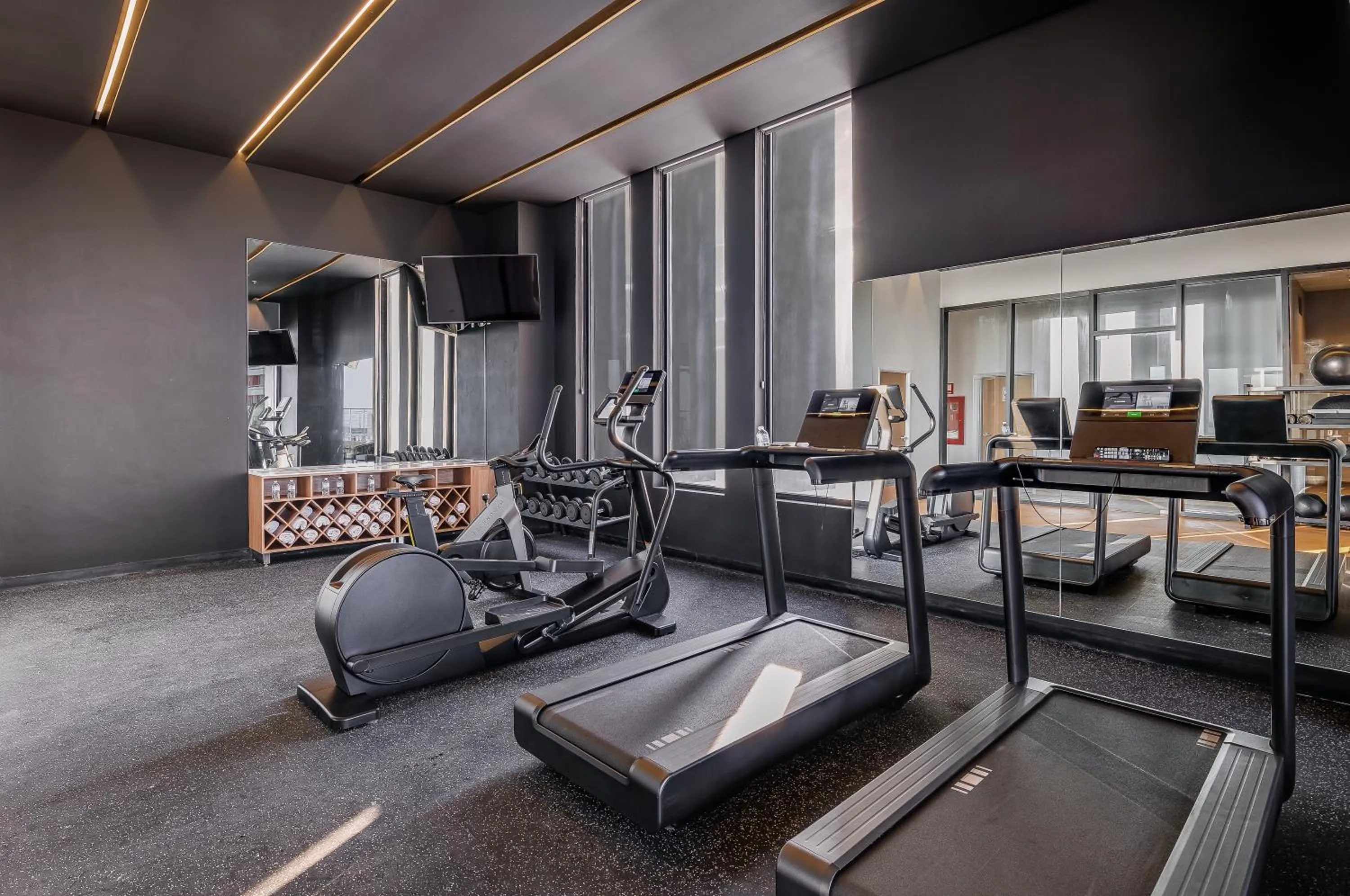 Fitness centre/facilities in Fiesta Inn Mazatlán