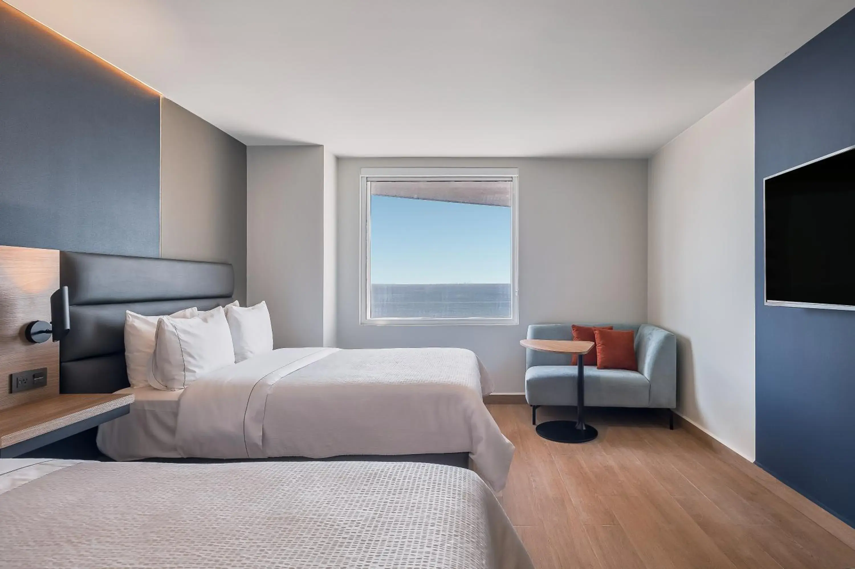 Bed in Fiesta Inn Mazatlán Bed in Fiesta Inn Mazatlán