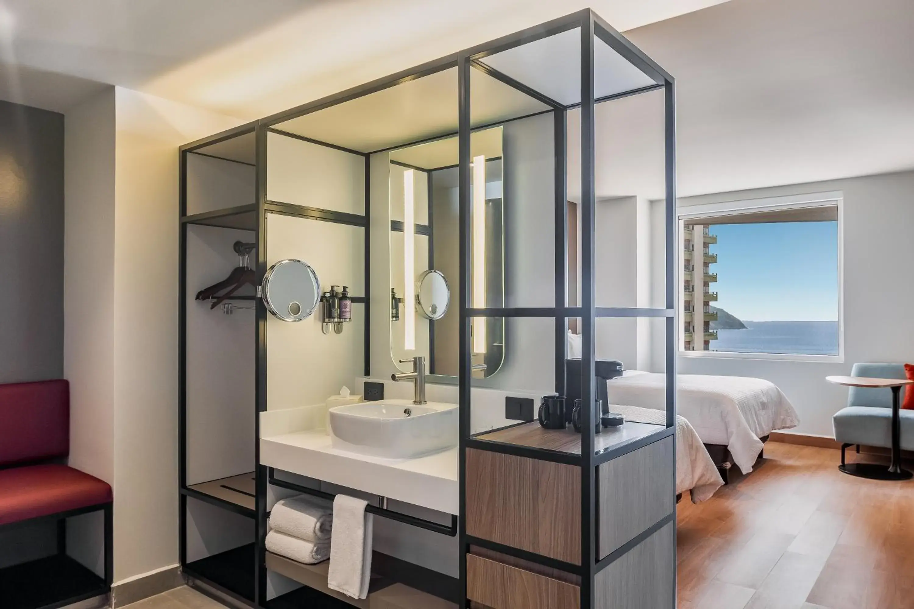 Bed in Fiesta Inn Mazatlán Bed in Fiesta Inn Mazatlán