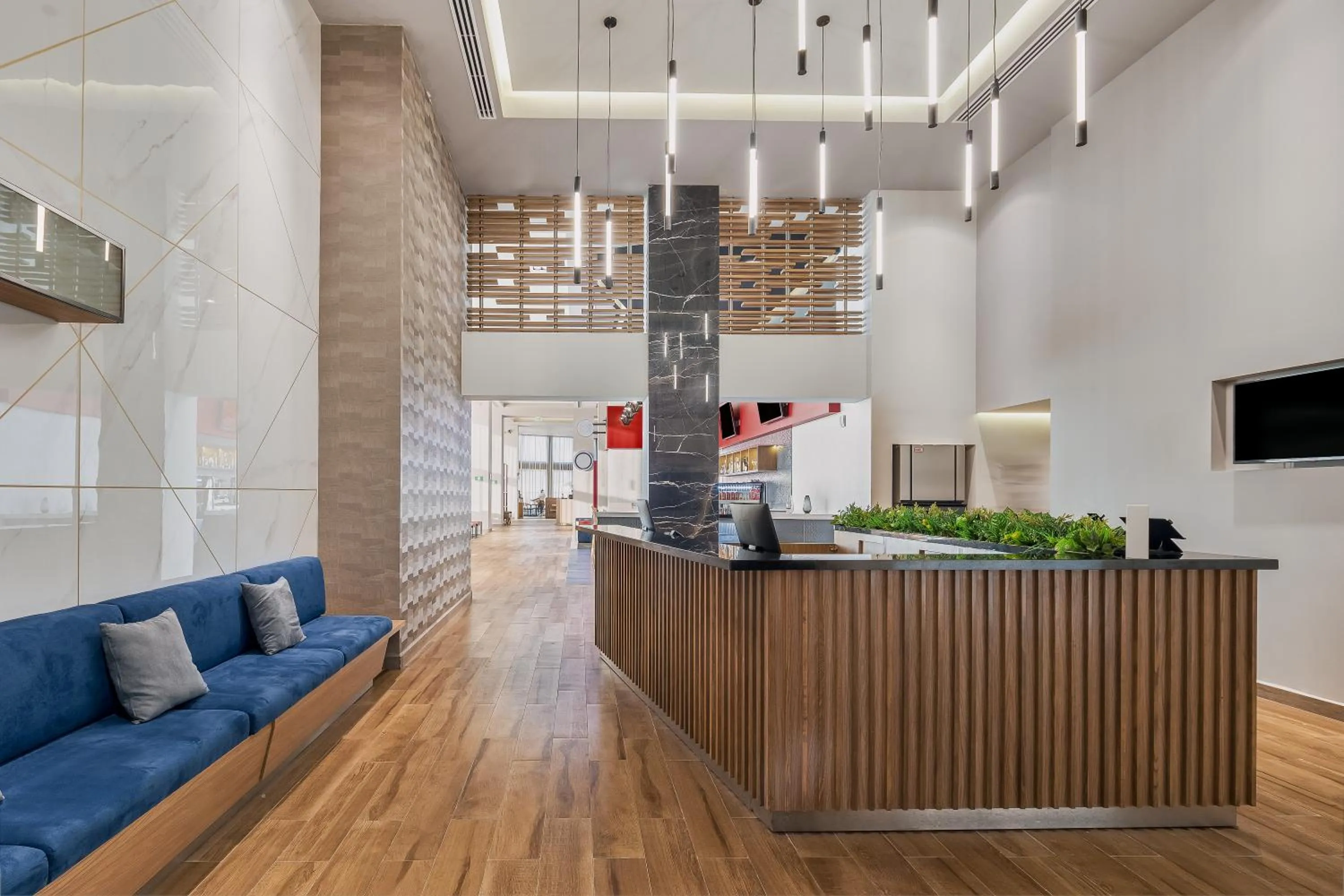 Lobby or reception in Fiesta Inn Mazatlán