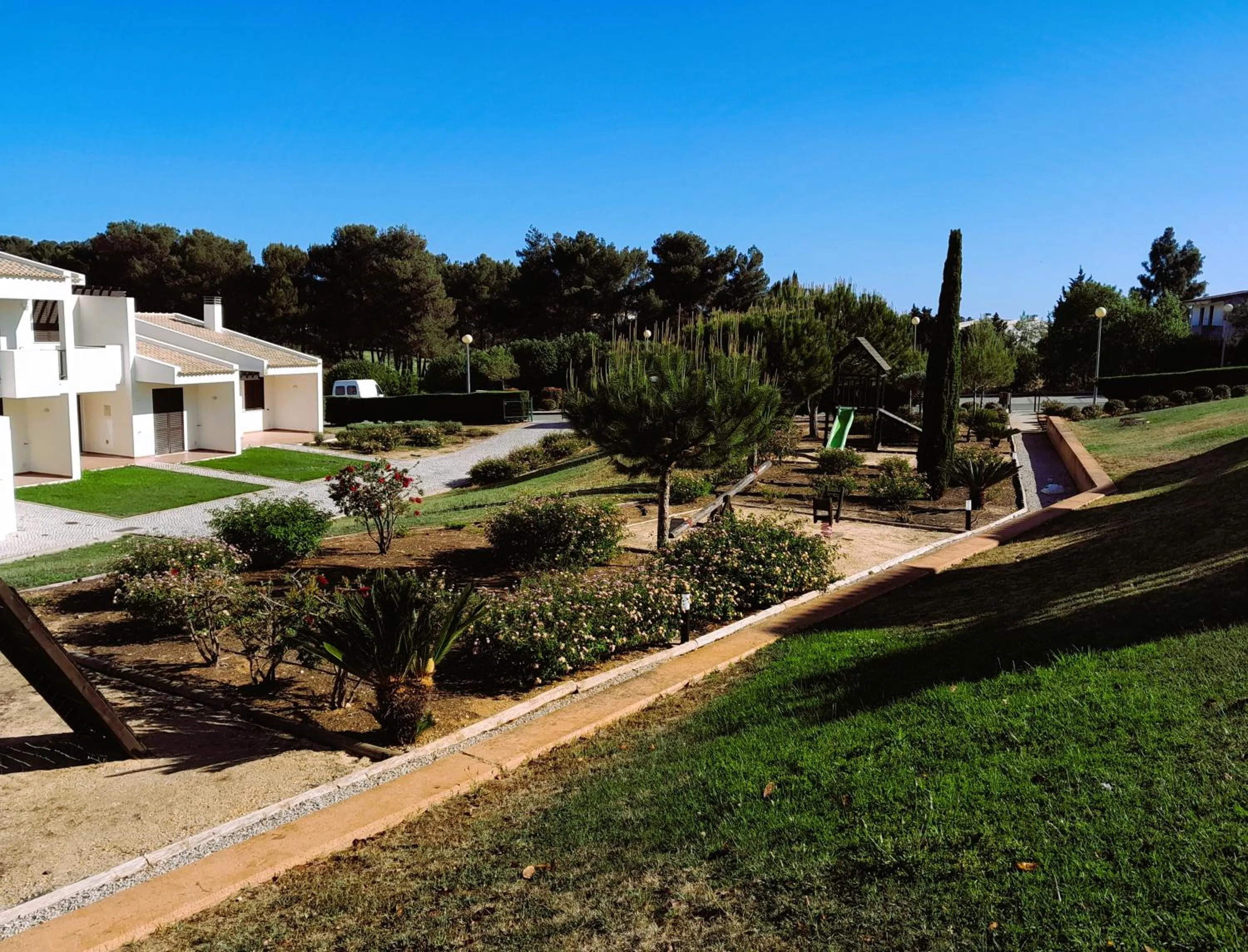 Children play ground in DeVVine Beach and Golf