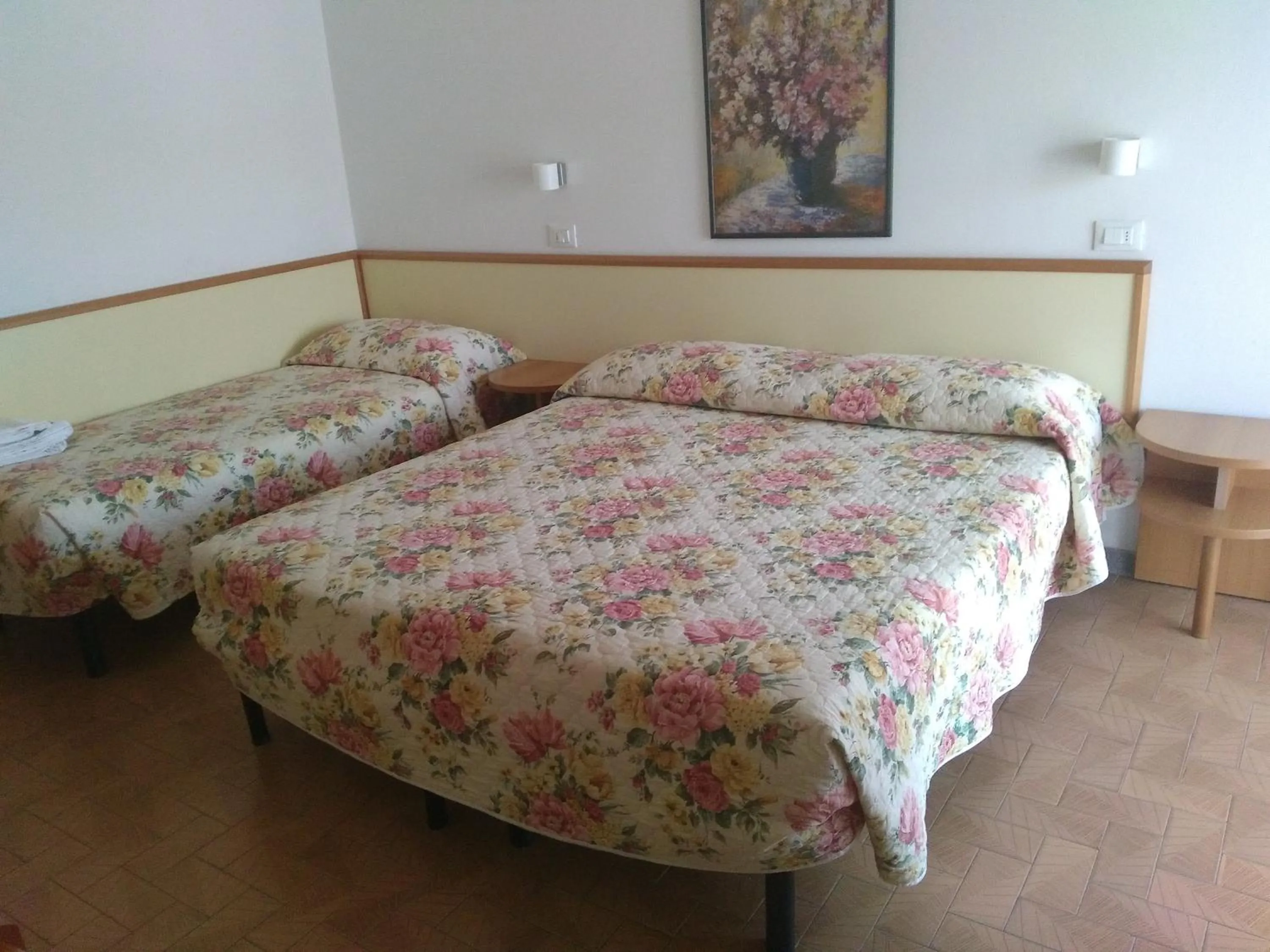 Bed in Hotel Atis