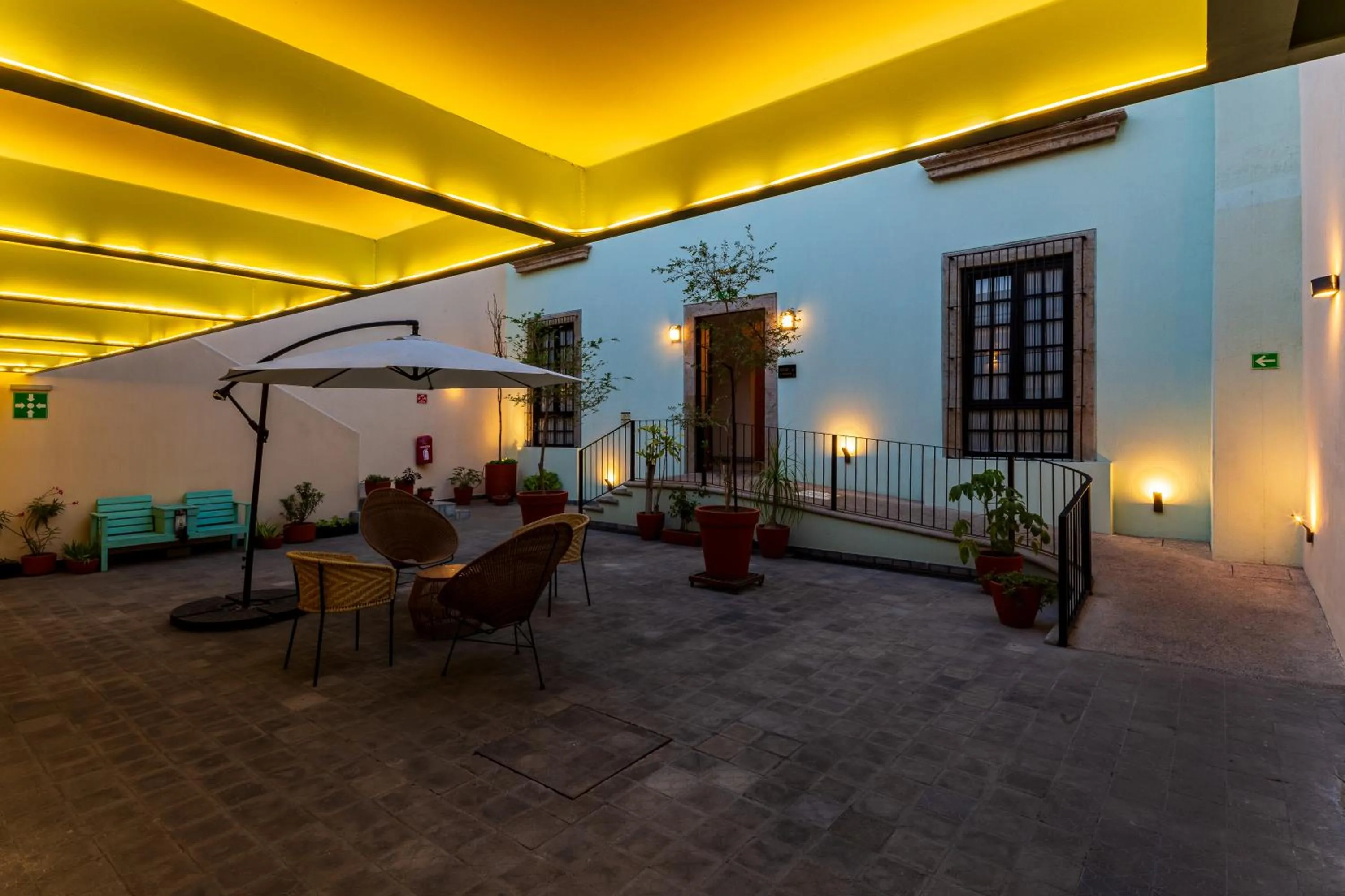 Patio in Palpatio Hotel Boutique