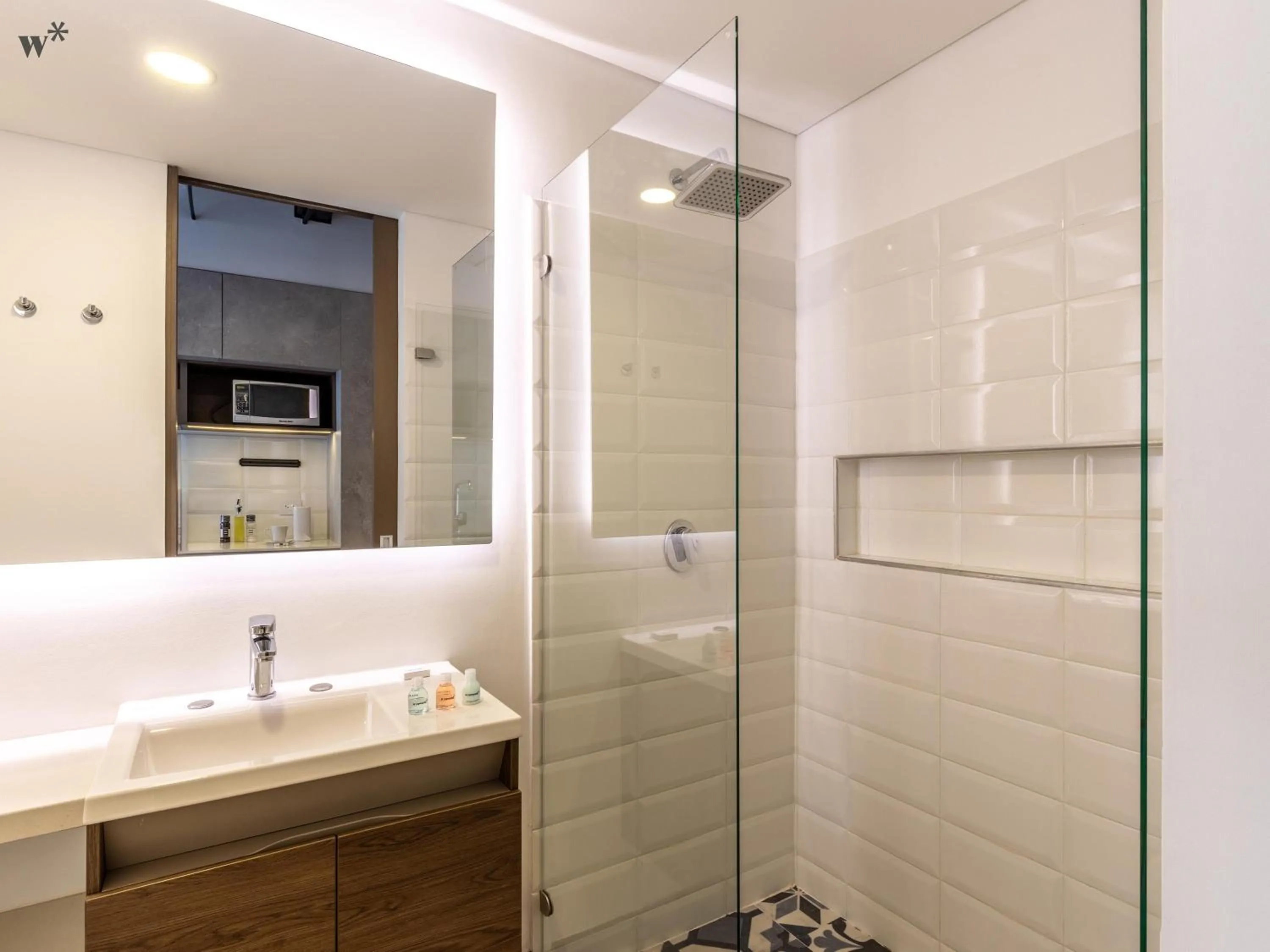 Shower in Beliving by Wynwood House