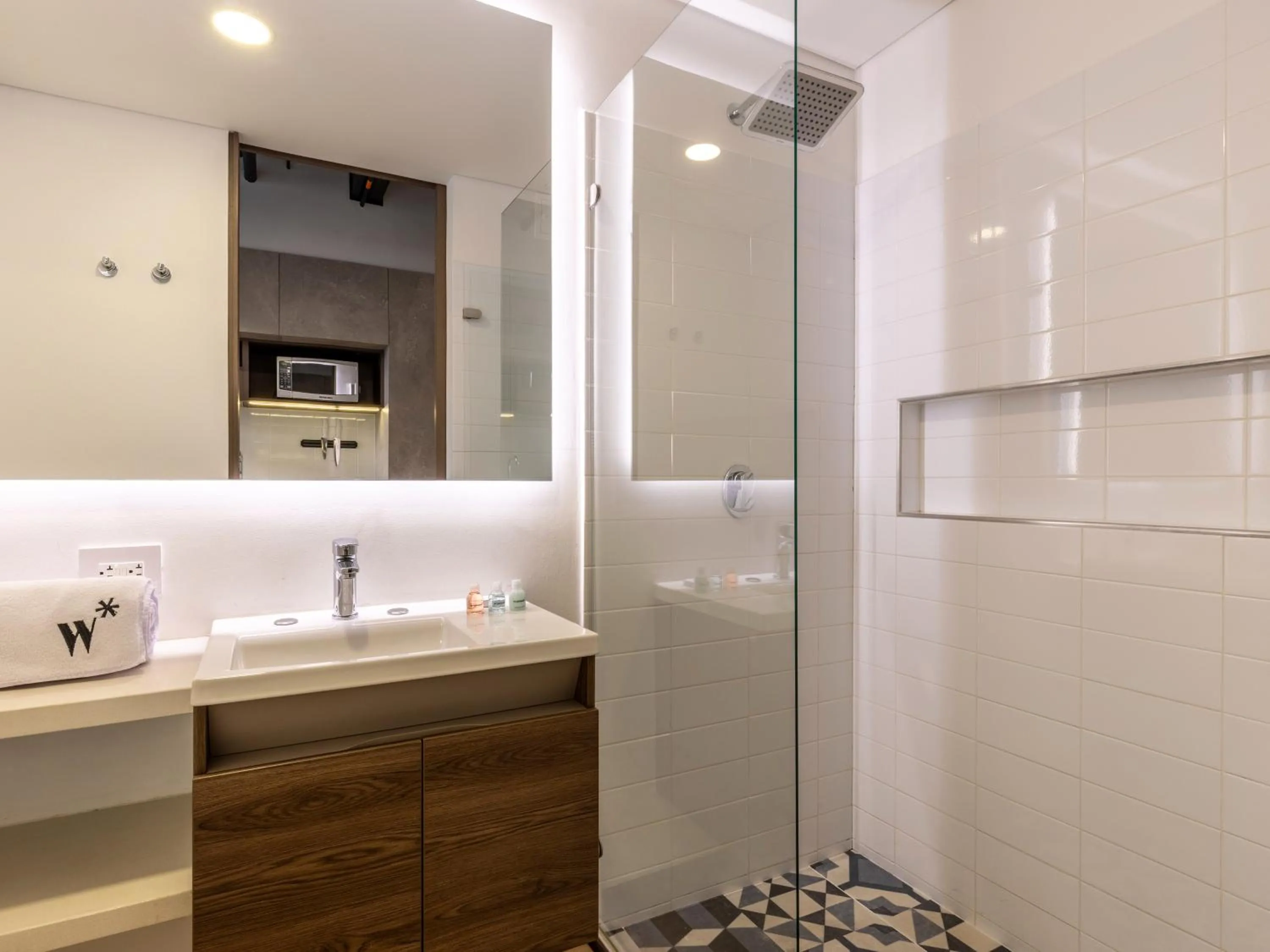 Shower in Beliving by Wynwood House