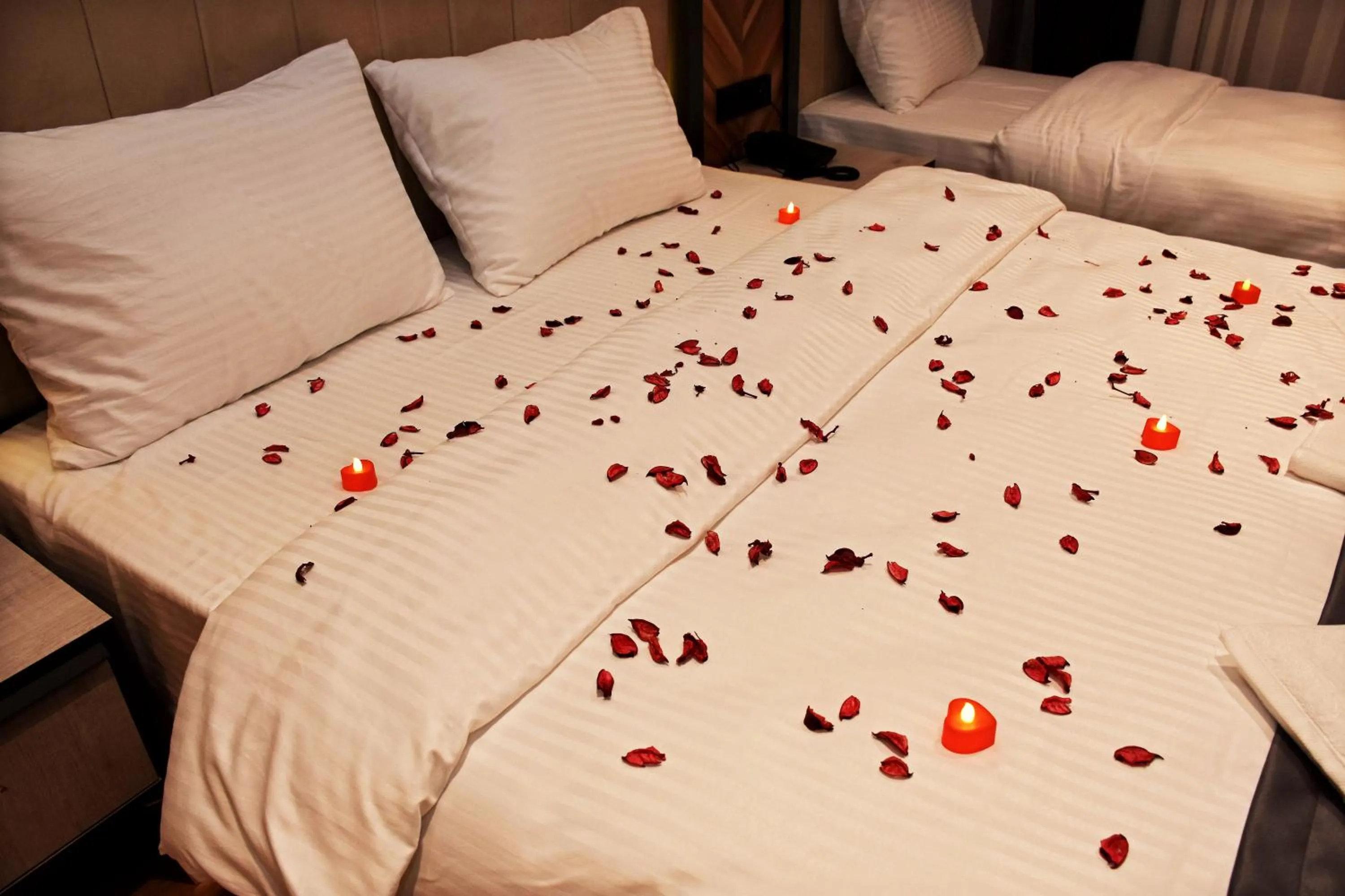 Bed in Linda Port Hotel