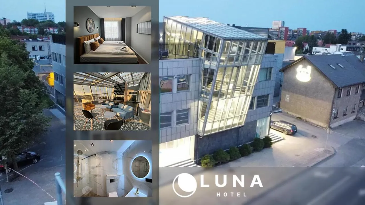 Property building in Luna Self Check-in Hotel Klaipeda