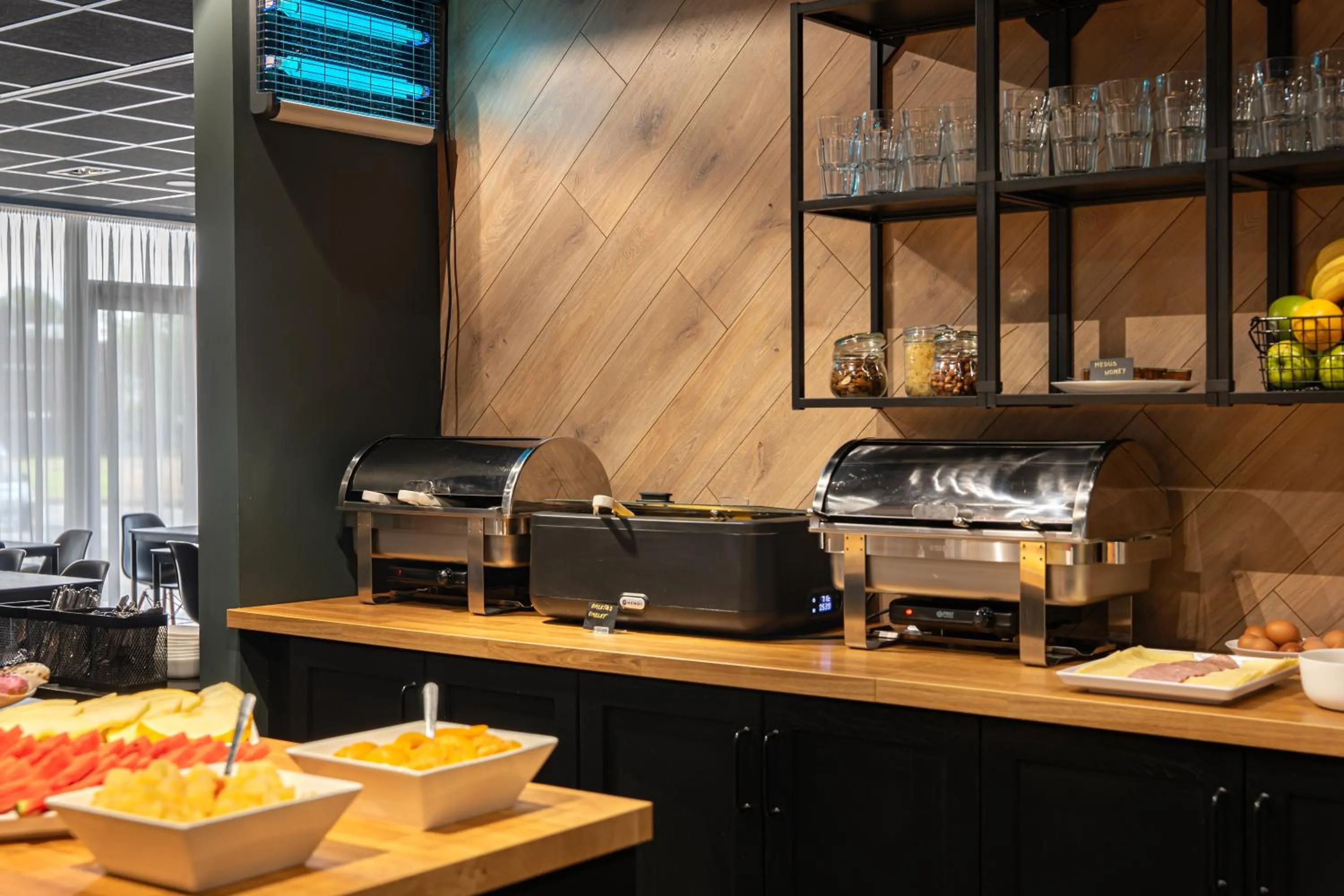 Breakfast in Luna Self Check-in Hotel Klaipeda