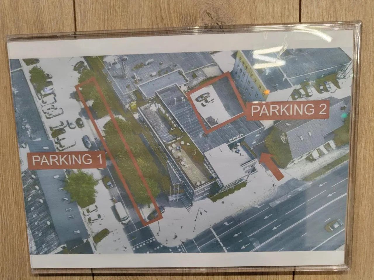 Parking in Luna Self Check-in Hotel Klaipeda