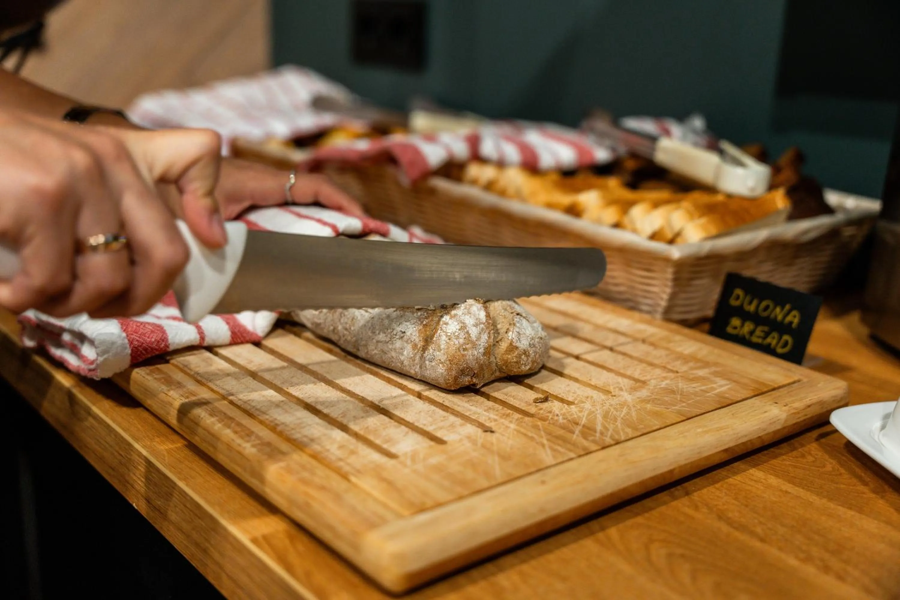 Breakfast in Luna Self Check-in Hotel Klaipeda