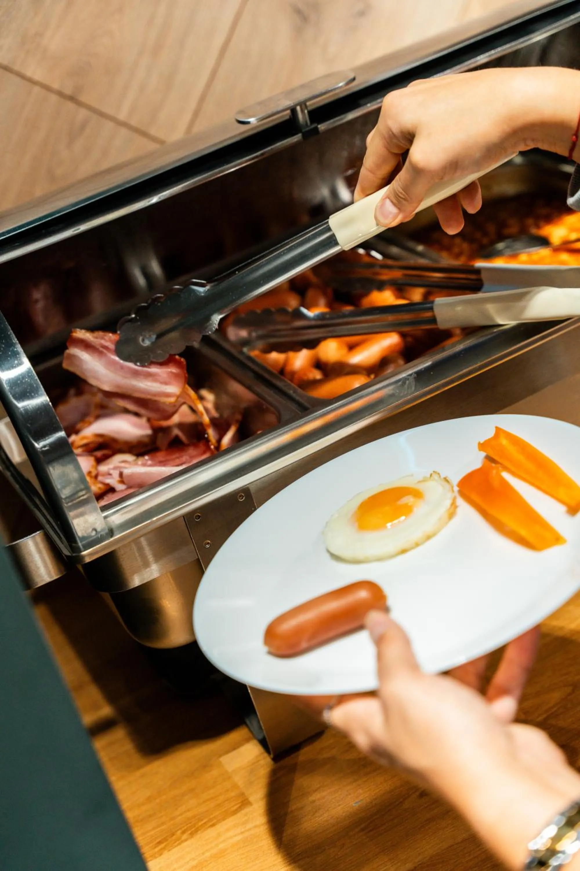 Food and drinks in Luna Self Check-in Hotel Klaipeda