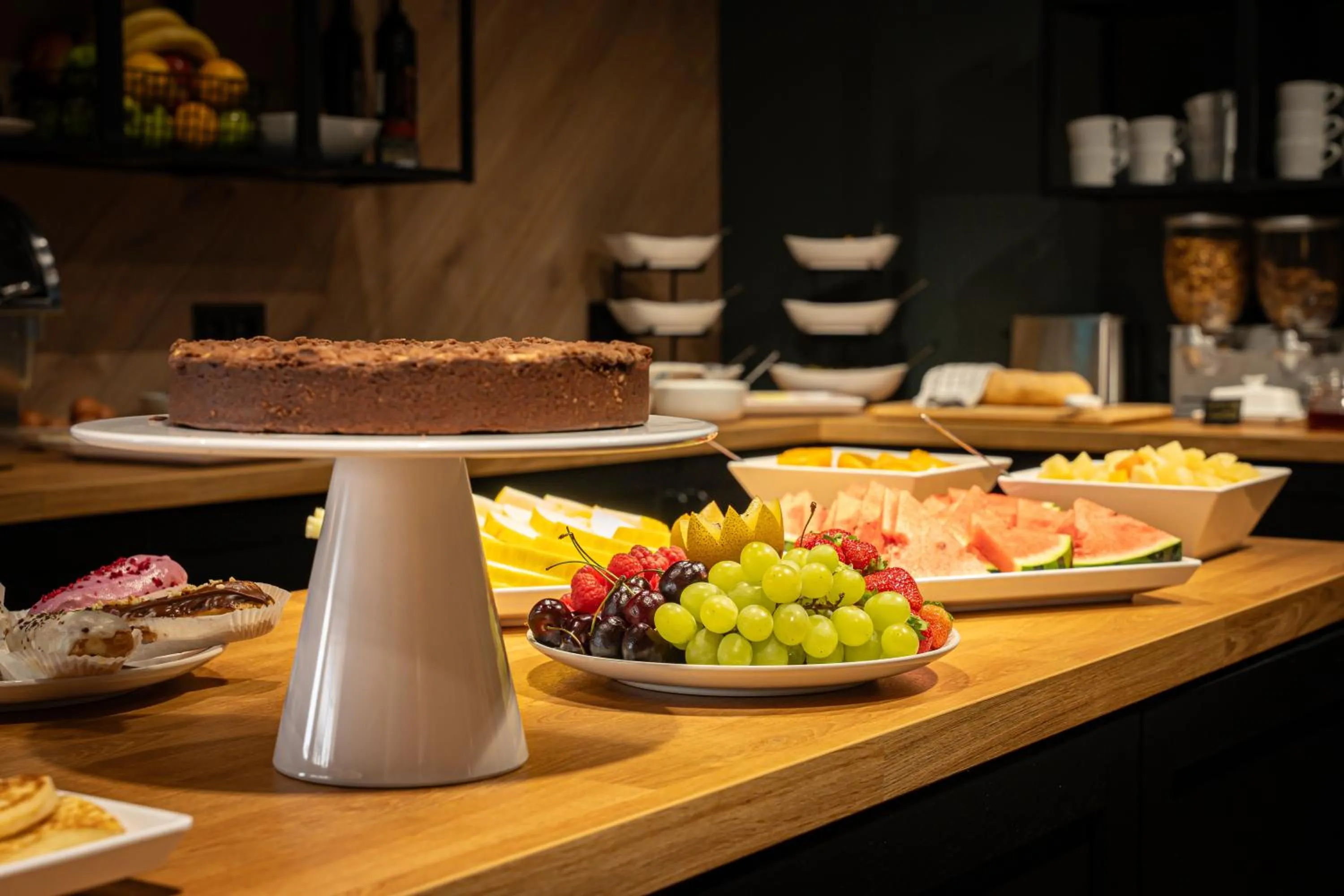 Breakfast in Luna Self Check-in Hotel Klaipeda