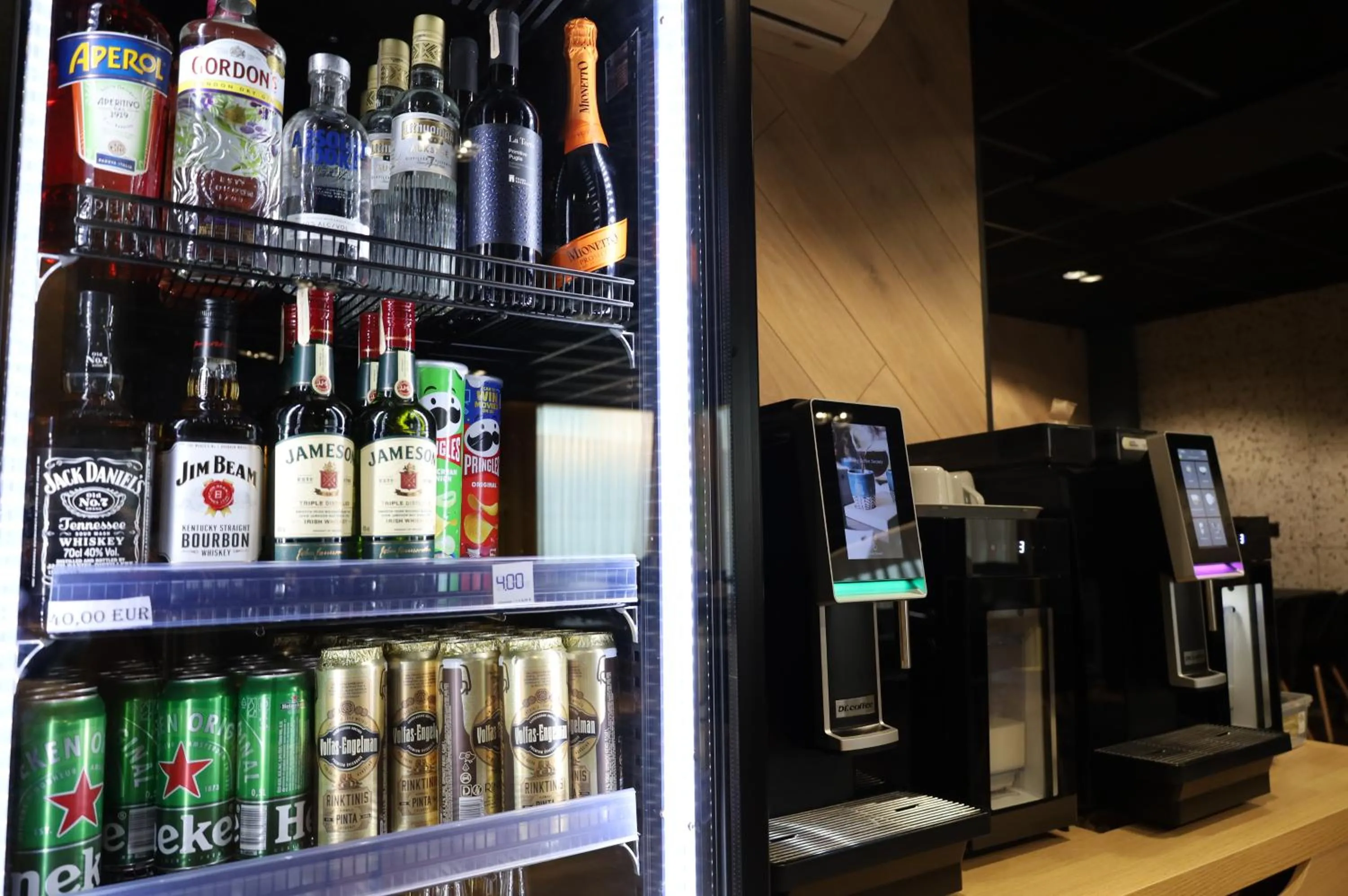 Drinks in Luna Self Check-in Hotel Klaipeda