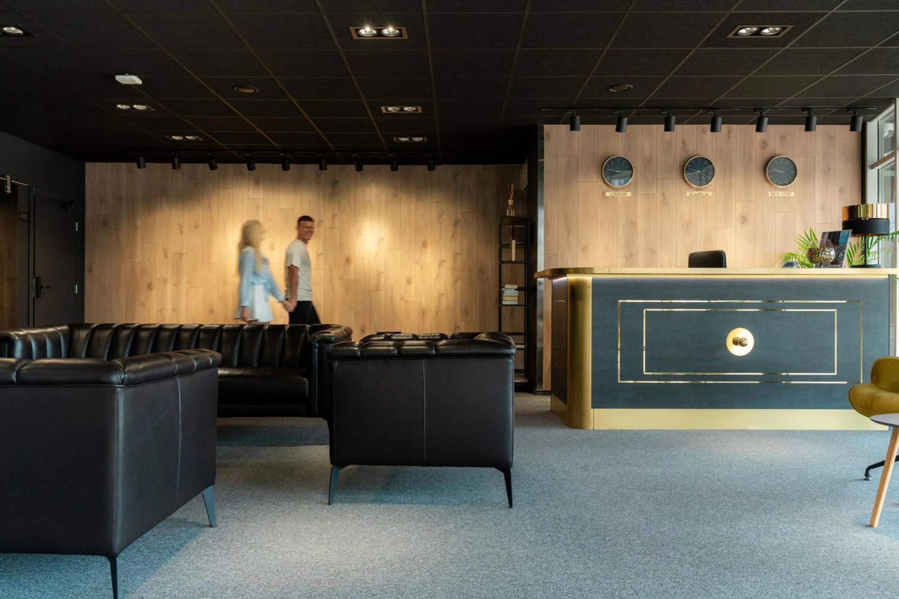 Staff in Luna Self Check-in Hotel Klaipeda