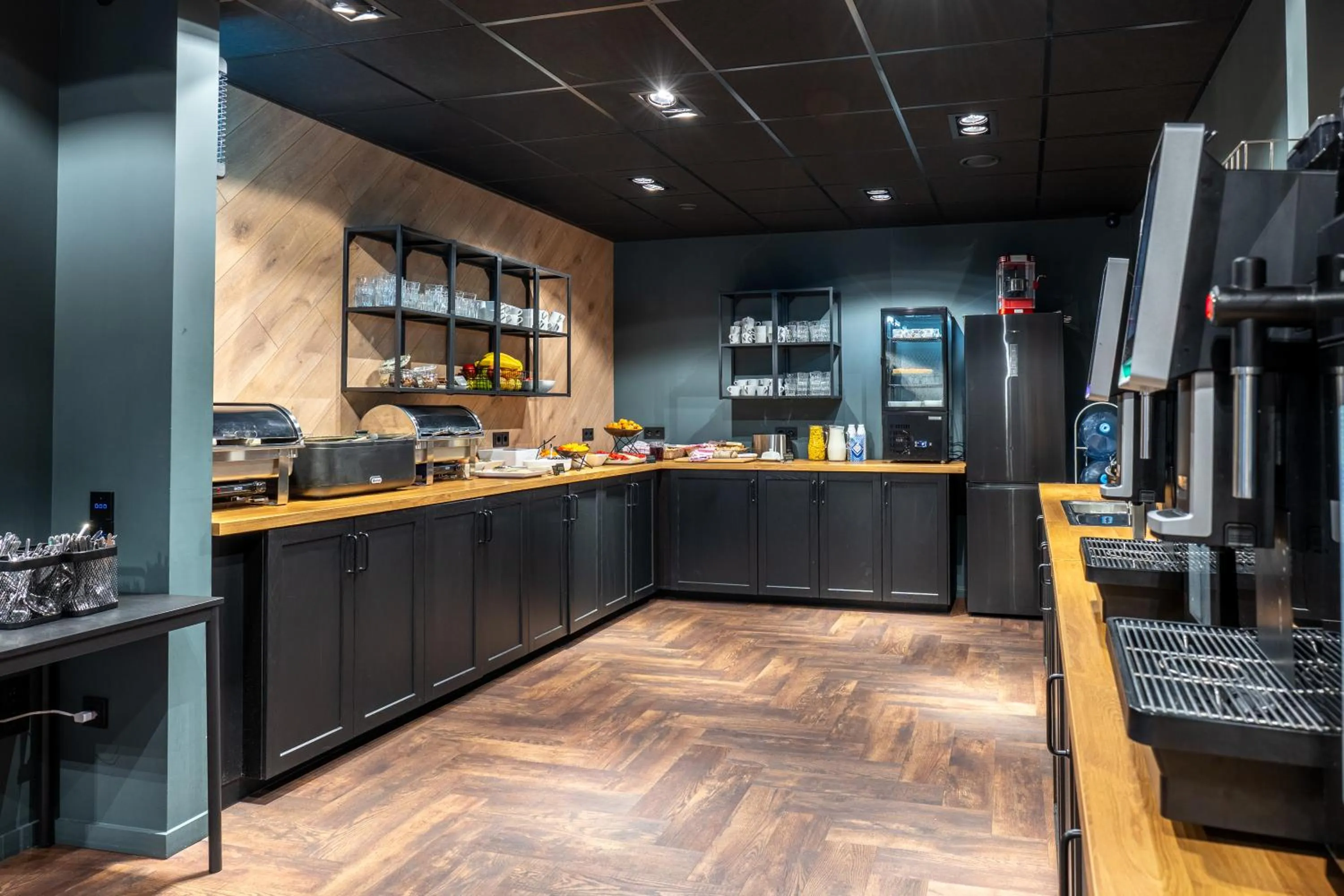 Food in Luna Self Check-in Hotel Klaipeda