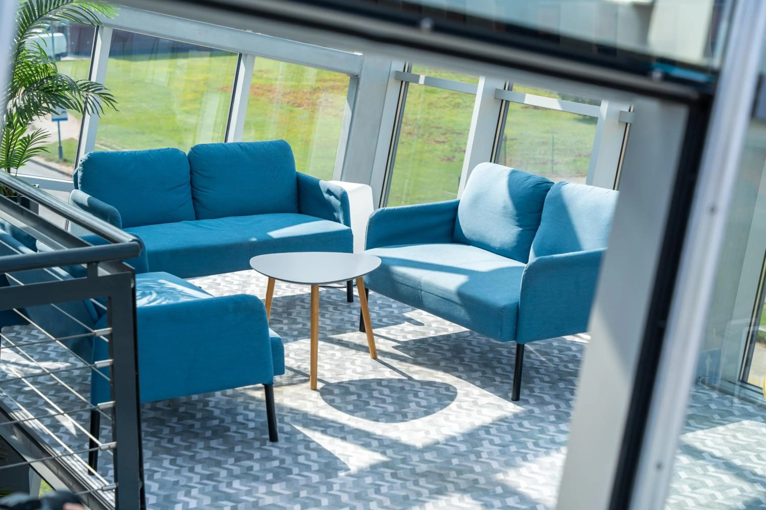 Patio in Luna Self Check-in Hotel Klaipeda