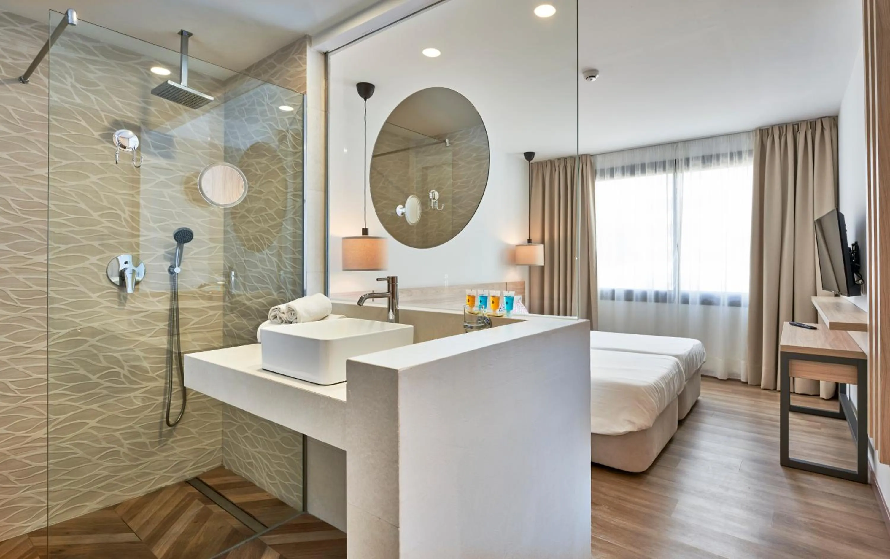 Bathroom in Apartamentos Sinfony