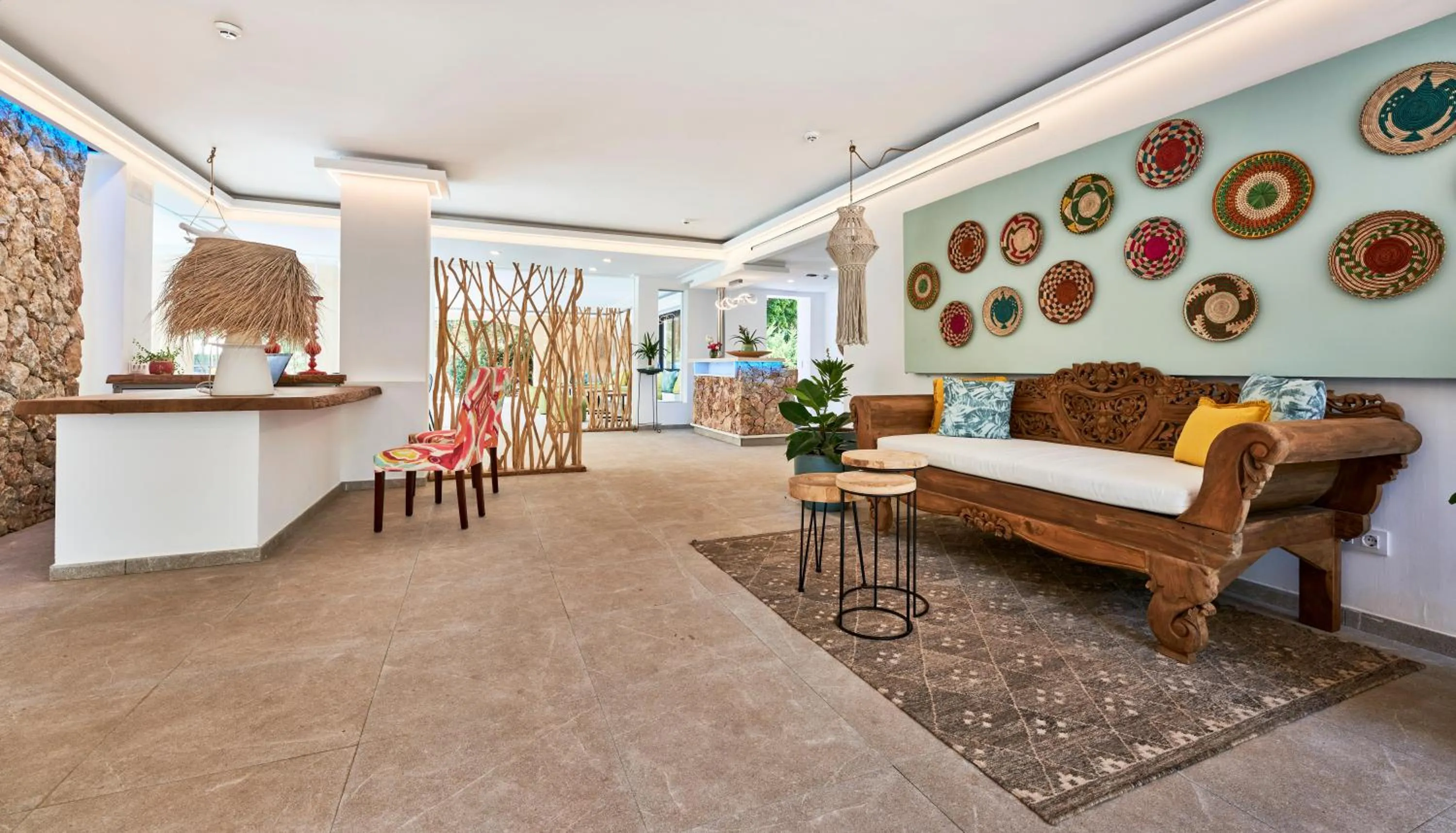 Lobby or reception in Apartamentos Sinfony