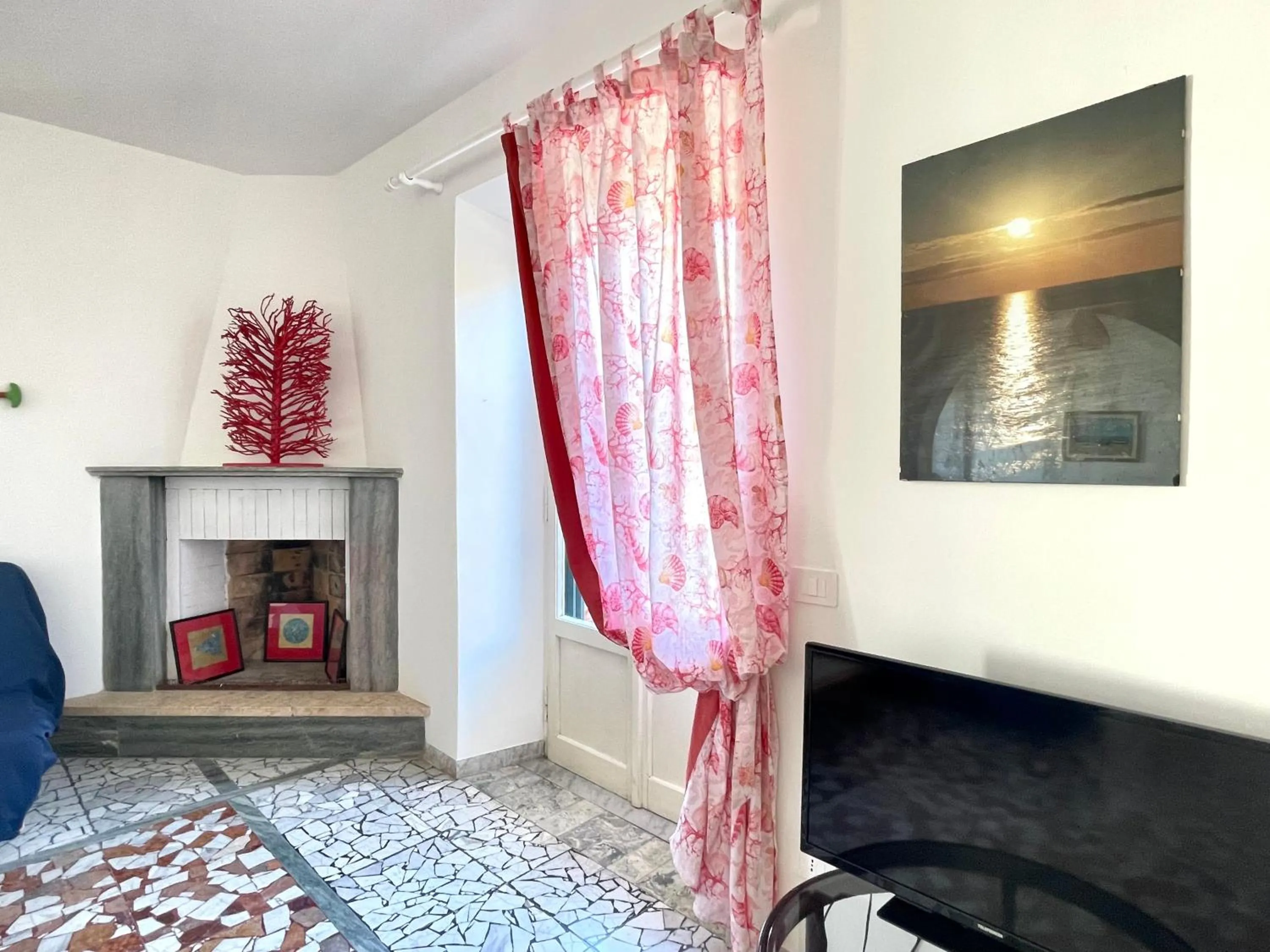 Living room in DOMUS MARI a due passi dal mare Anzio Cincinnato