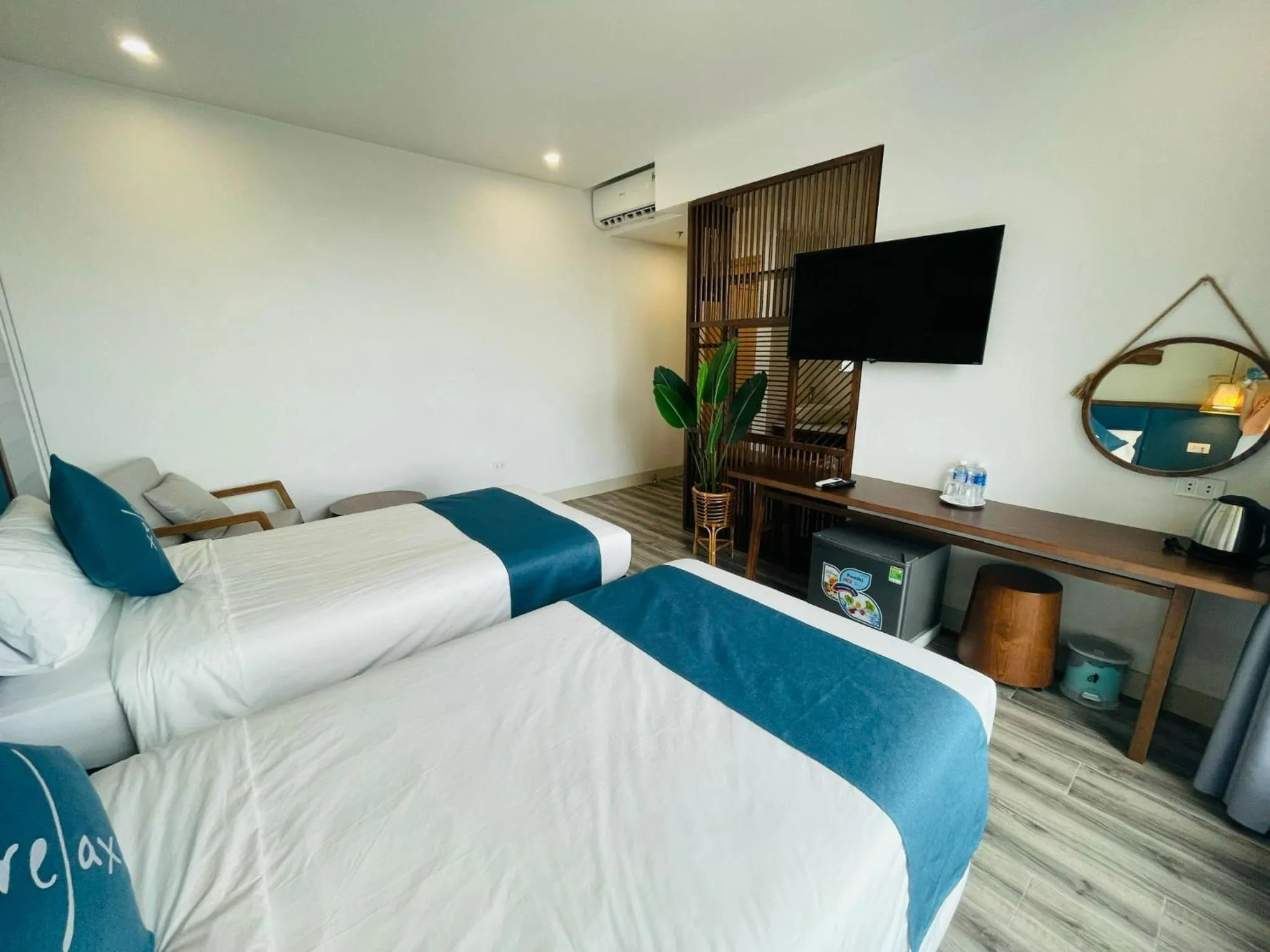 Bed in The Light Hotel