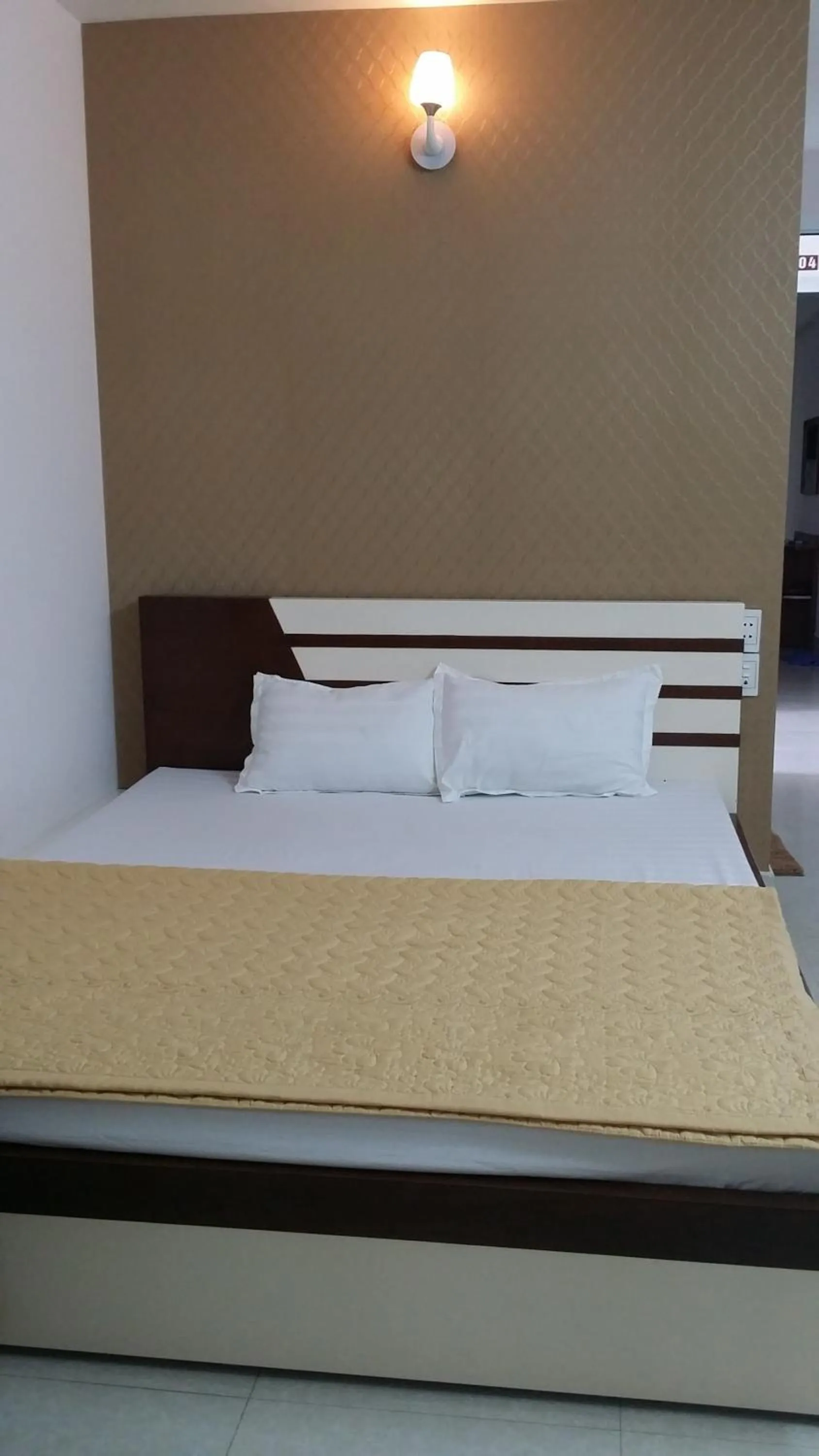 Bed in The Light Hotel