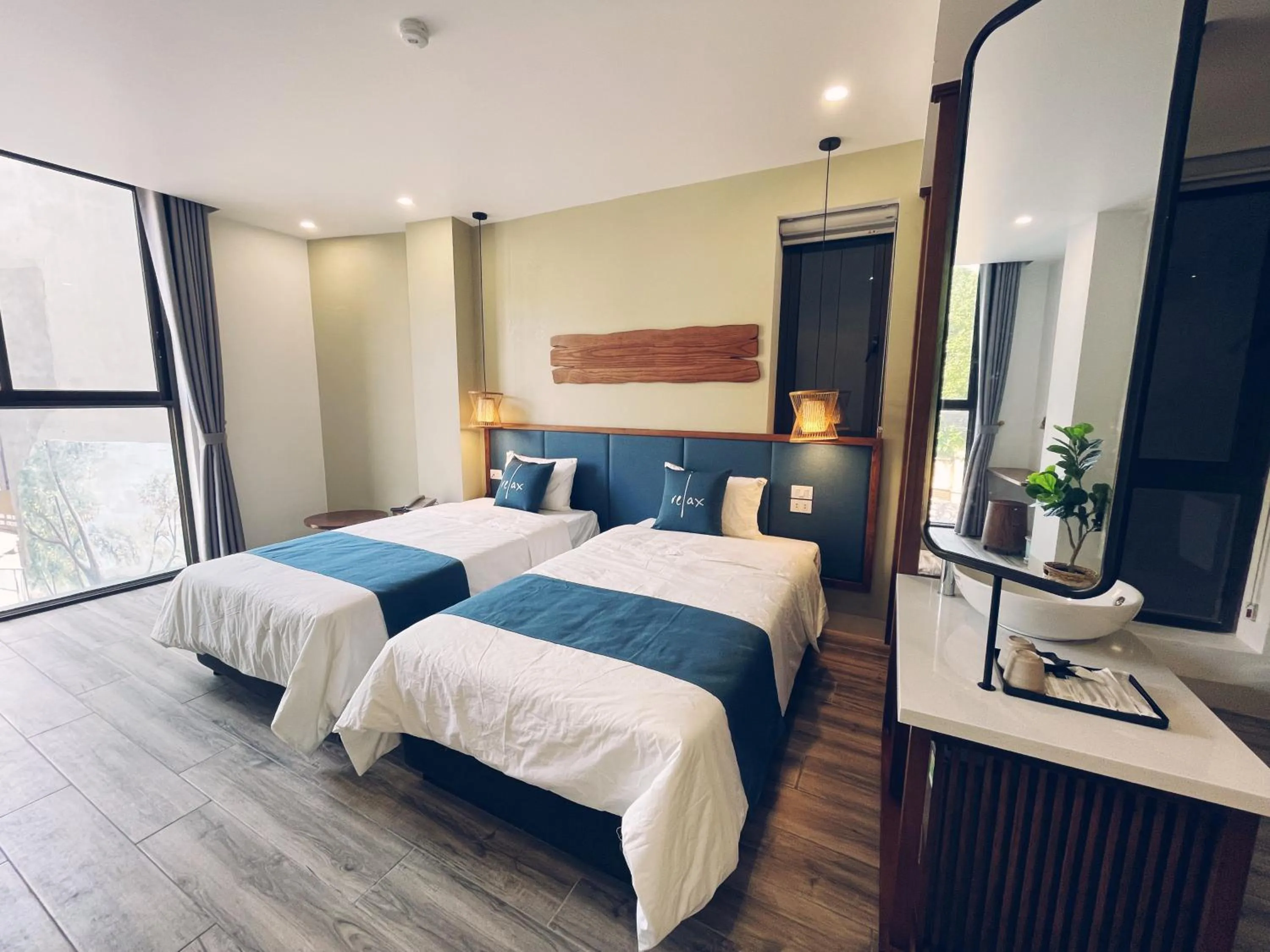 Bed in The Light Hotel