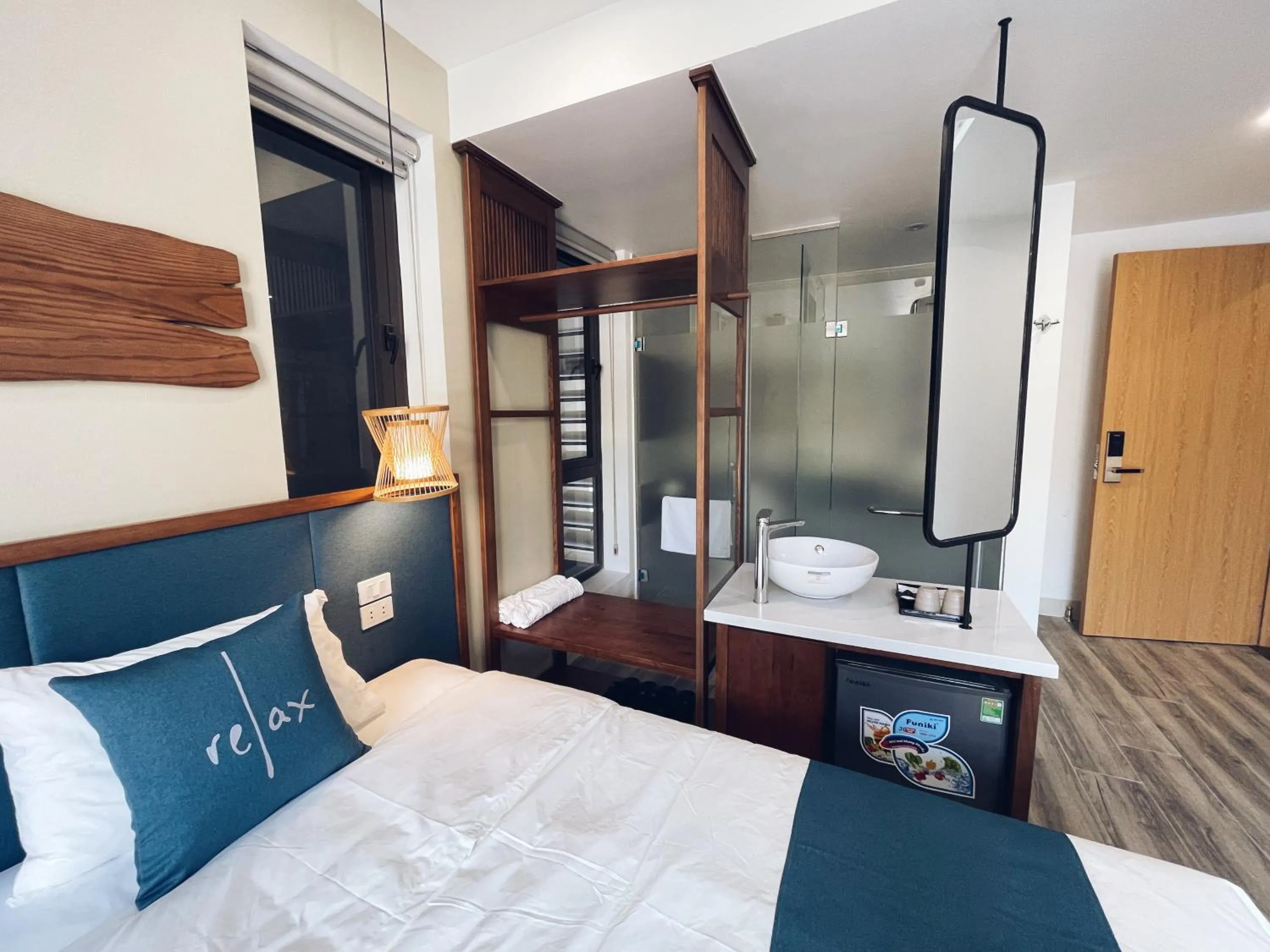 Bed in The Light Hotel