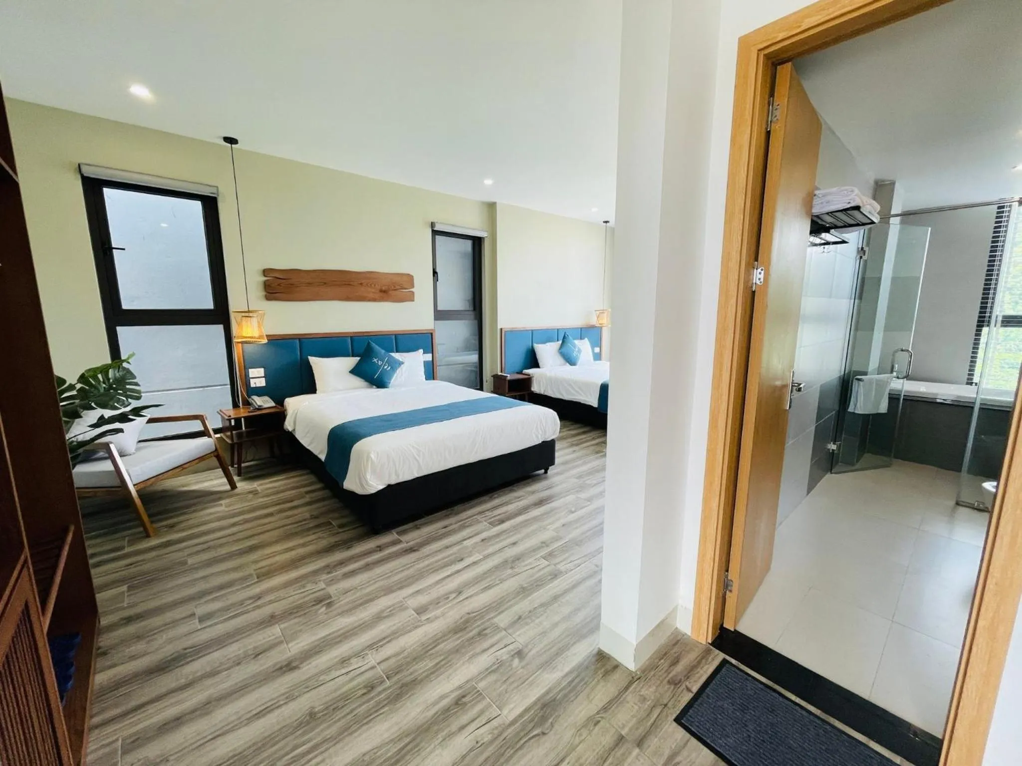 Bed in The Light Hotel