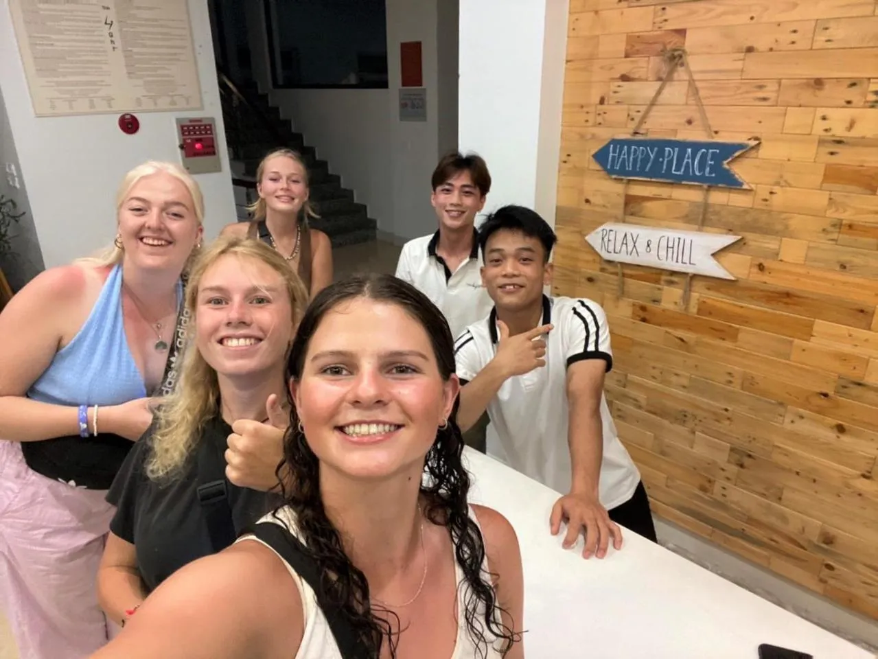 Guests in The Light Hotel