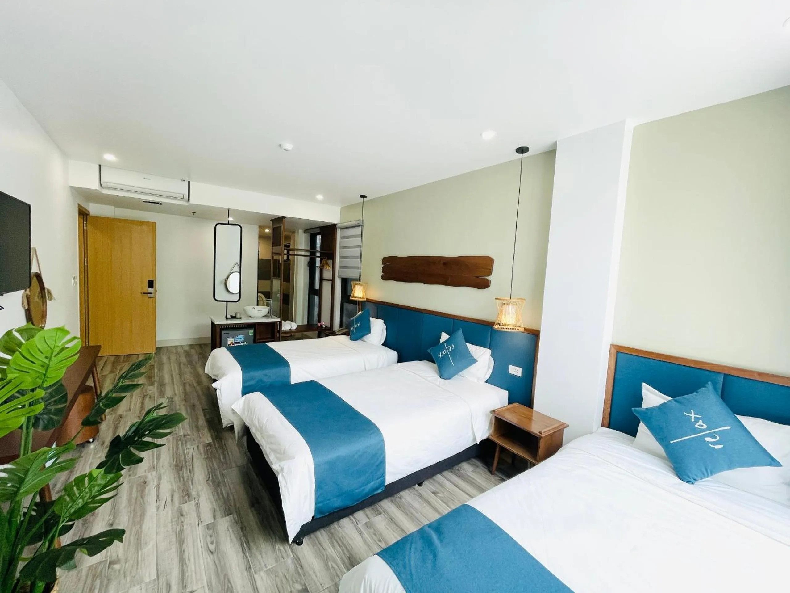 Bed in The Light Hotel