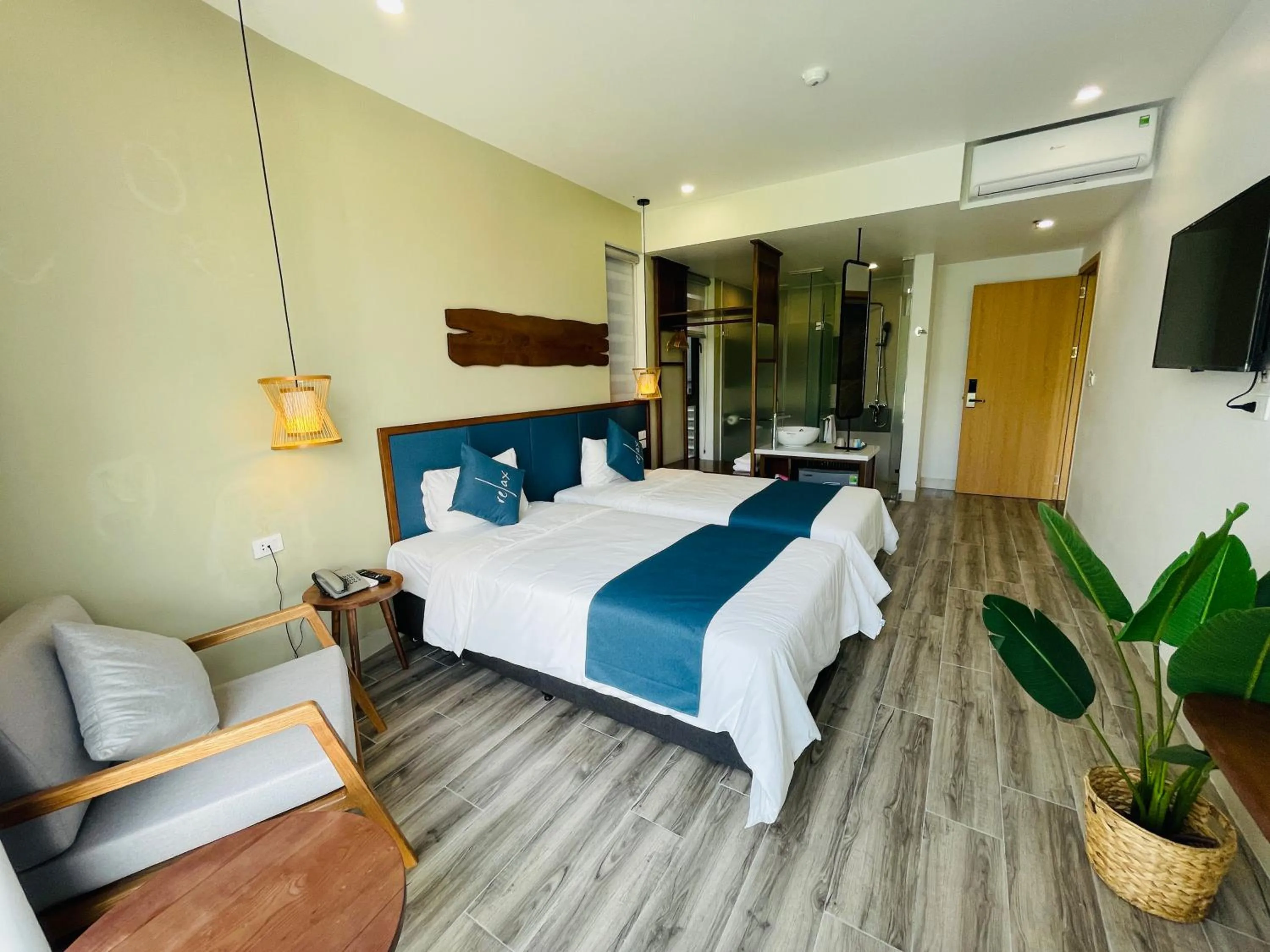 Bed in The Light Hotel