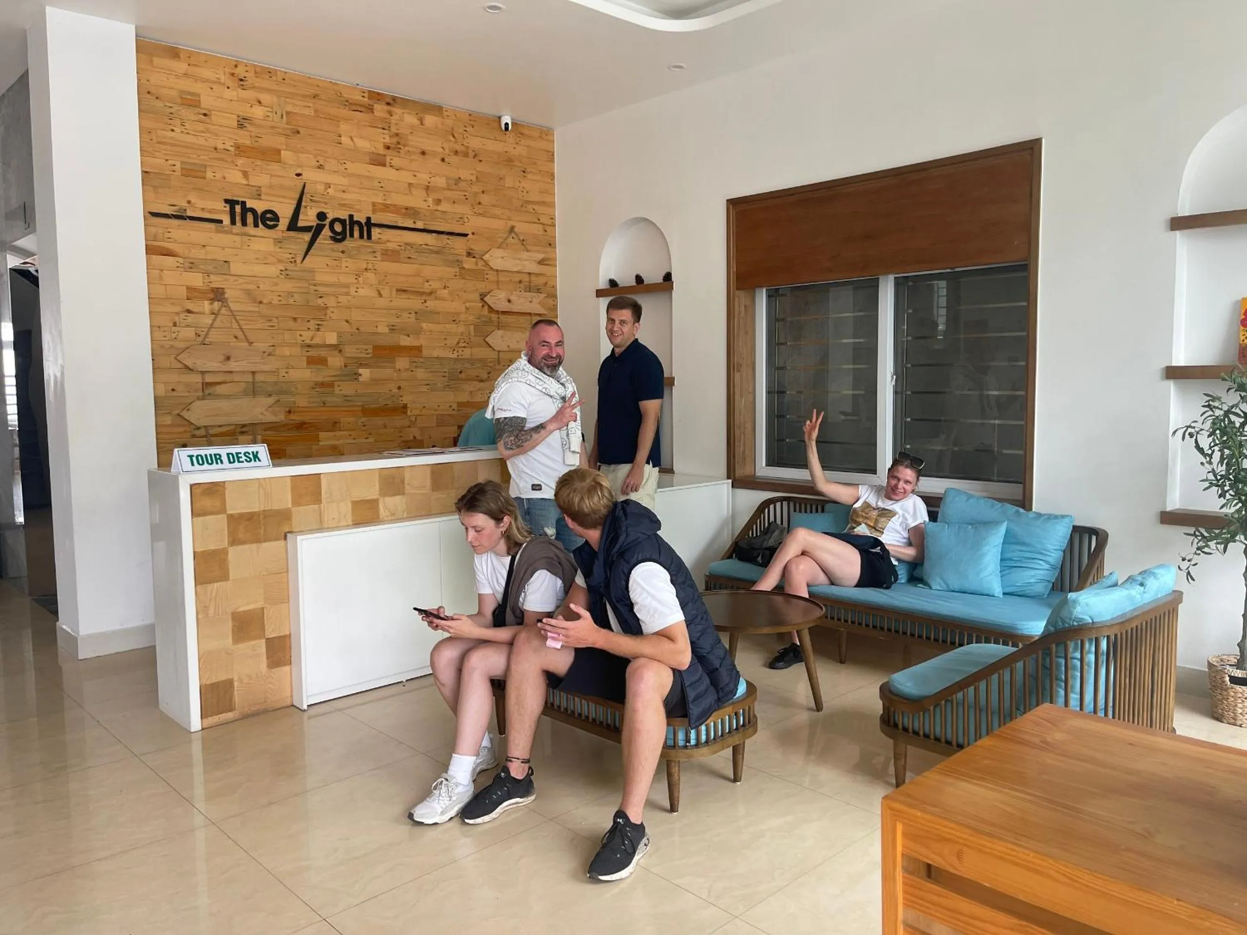 Lobby or reception in The Light Hotel