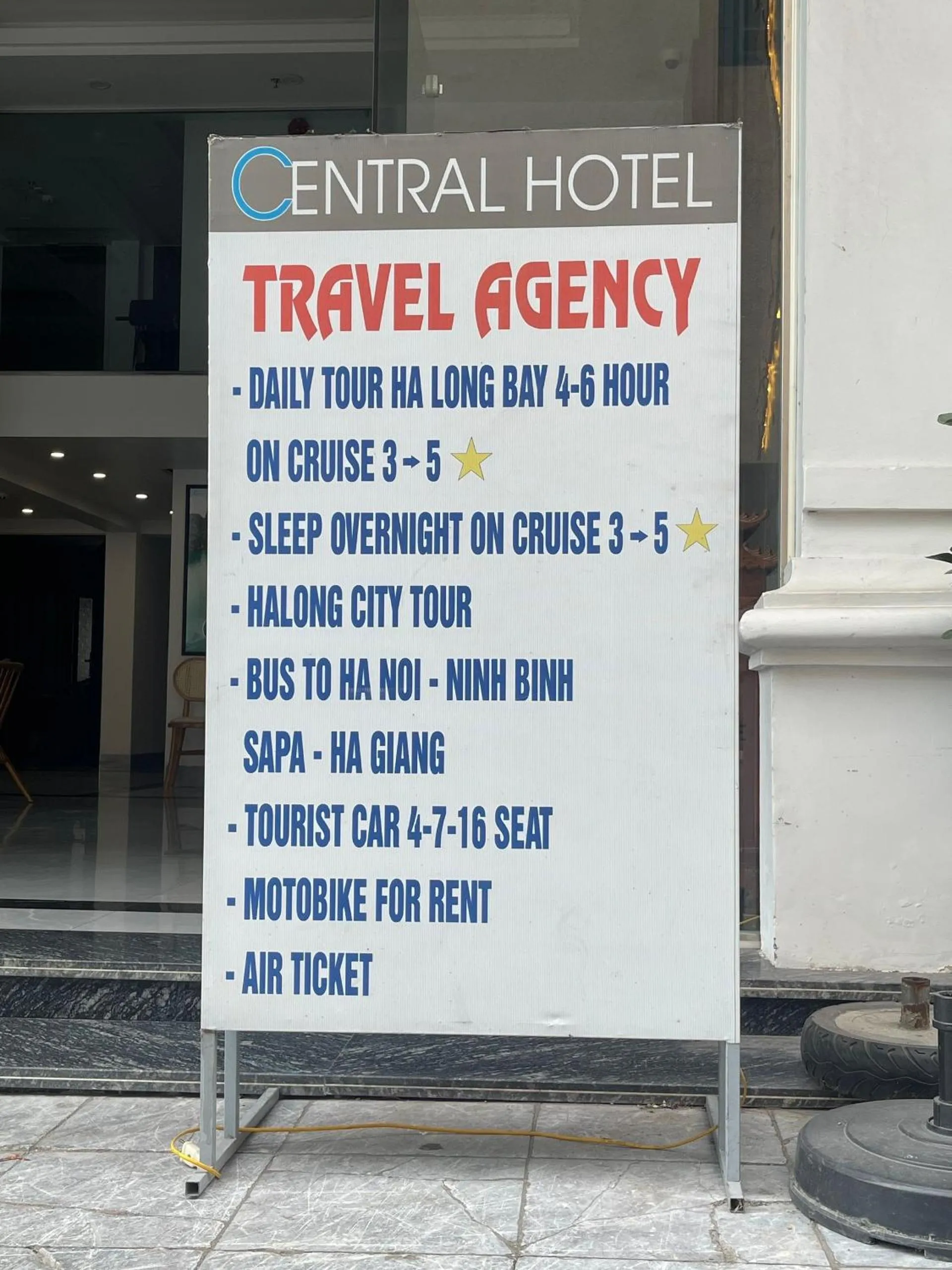 Logo/Certificate/Sign in Central Halong Hotel