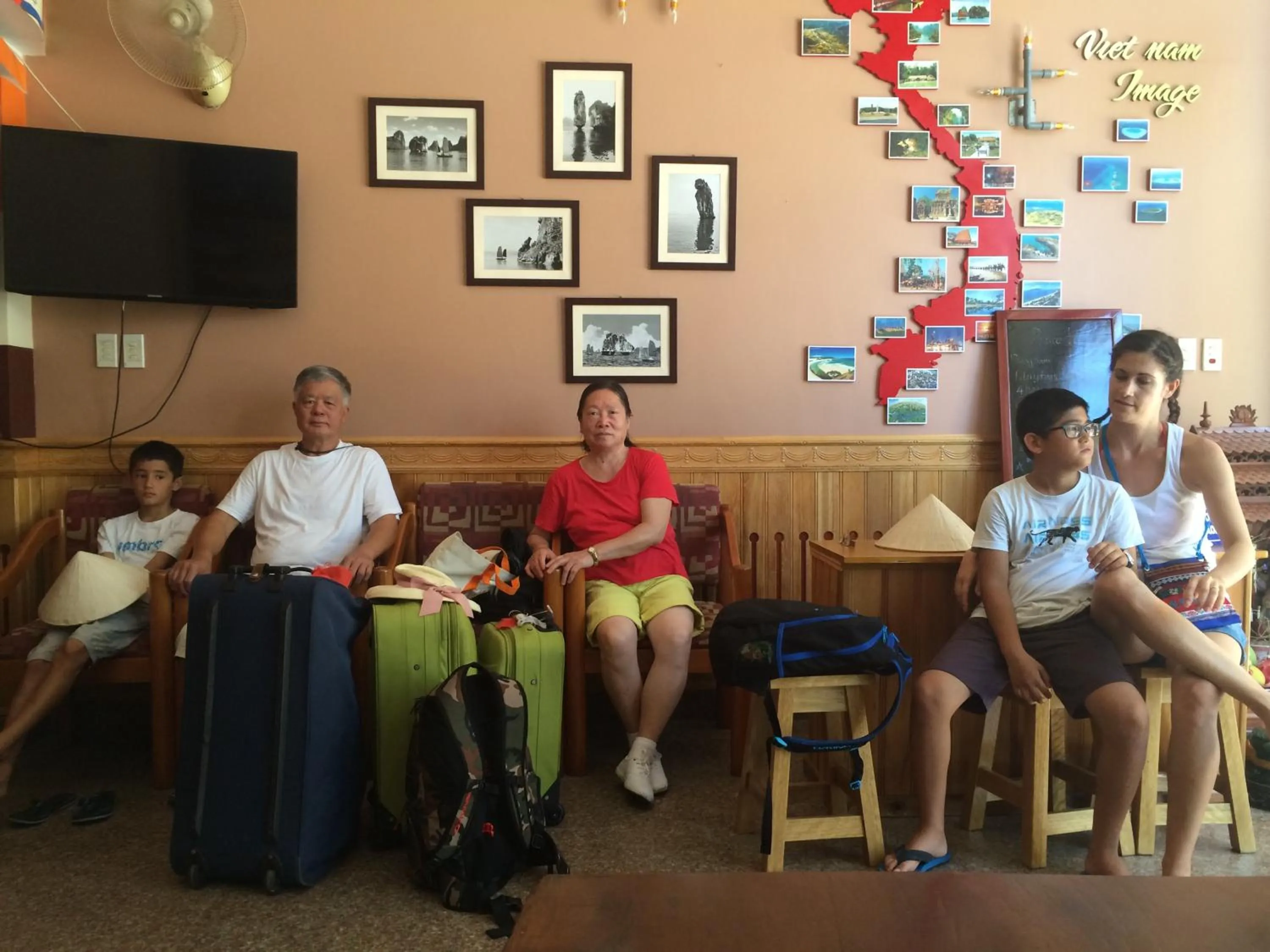 Family in Central Halong Hotel