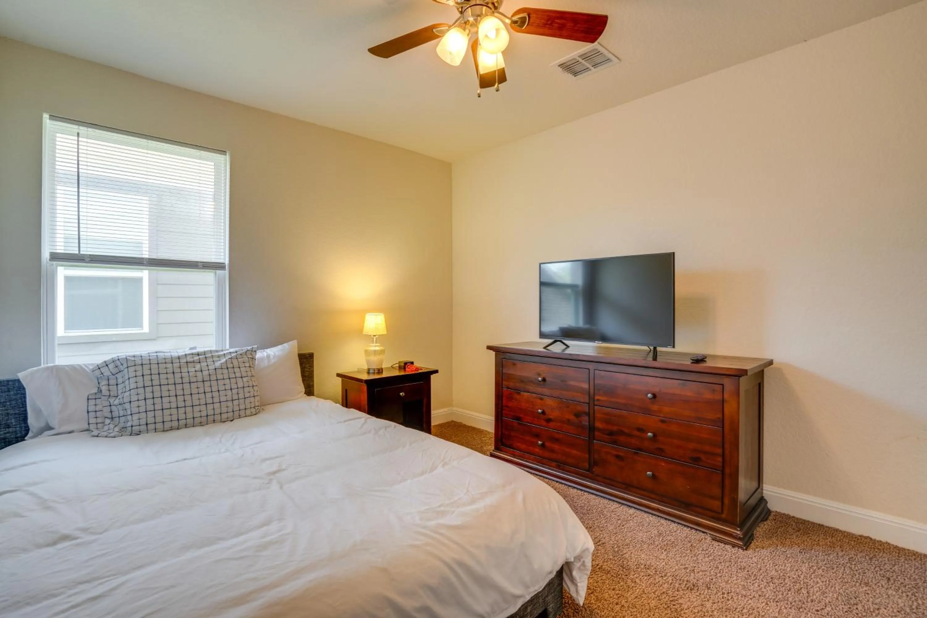 Bed in San Antonio Home with Fenced Yard and Patio!