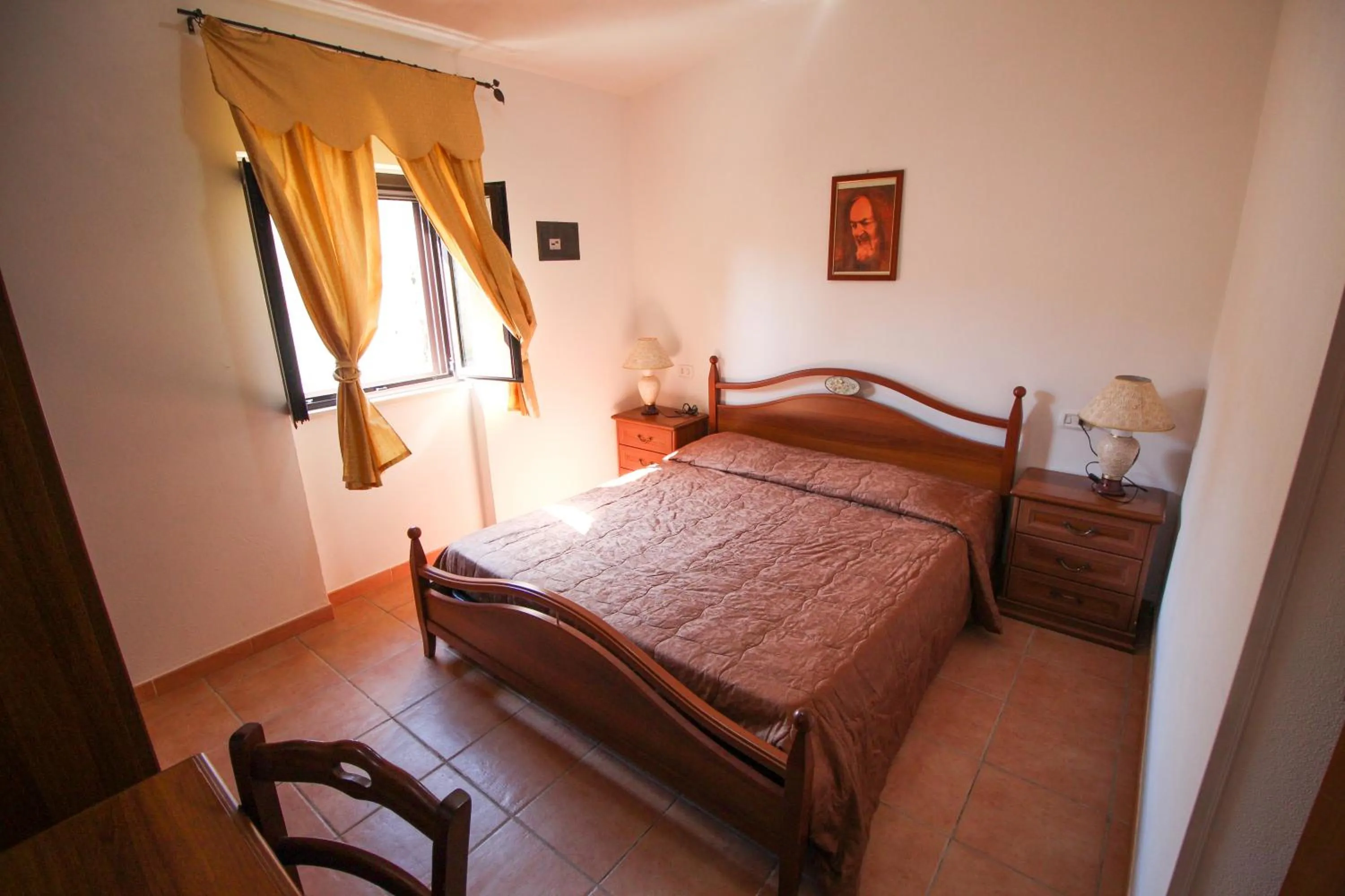 Bedroom, Bed in Tenuta Padre Pio