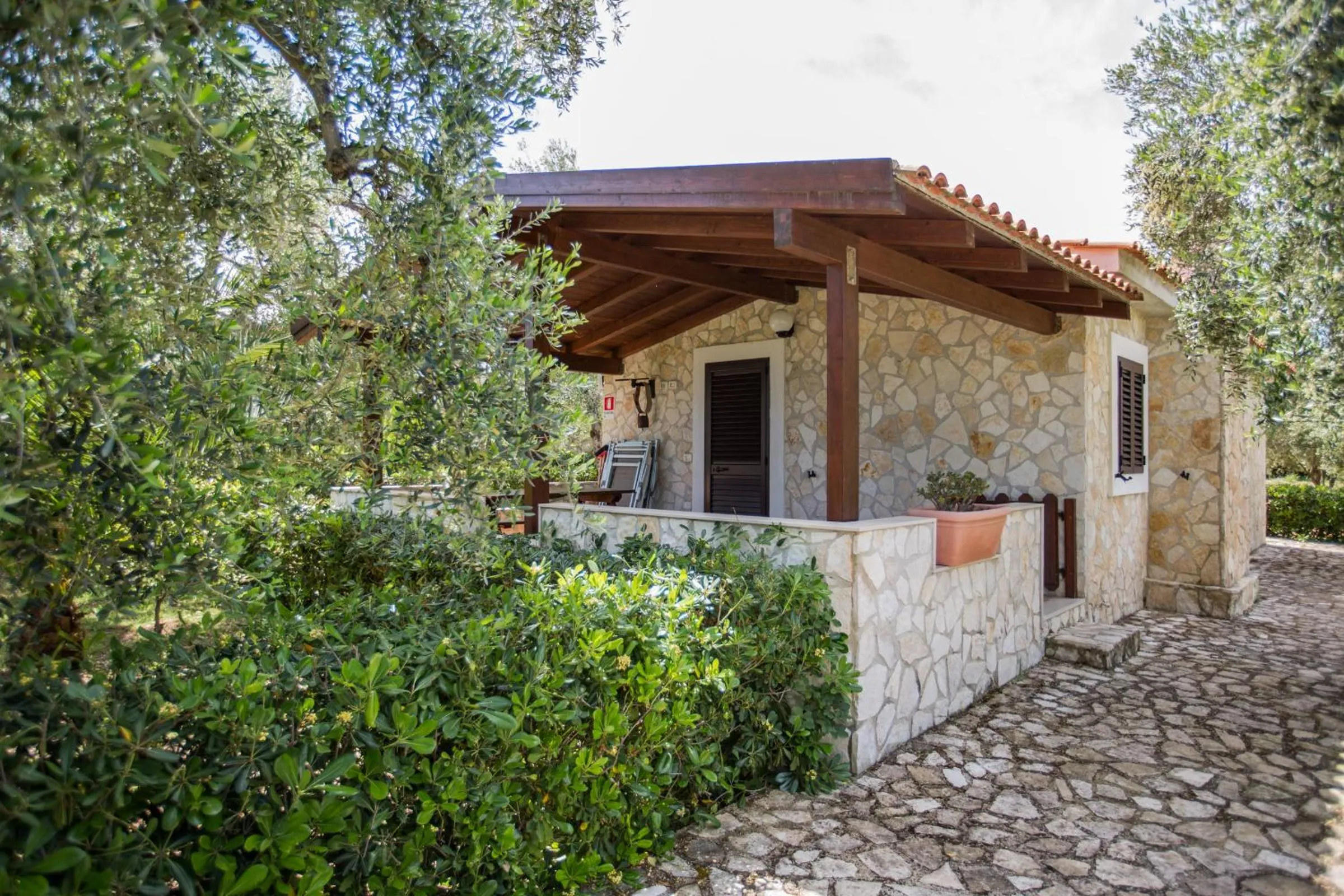 Patio in Tenuta Padre Pio