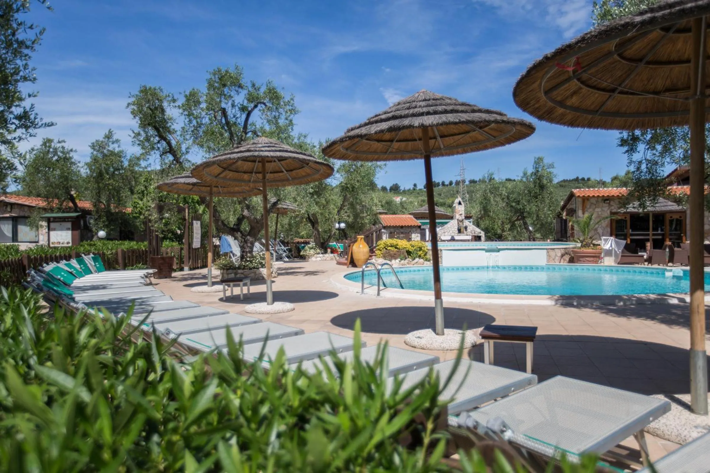 Swimming pool in Tenuta Padre Pio