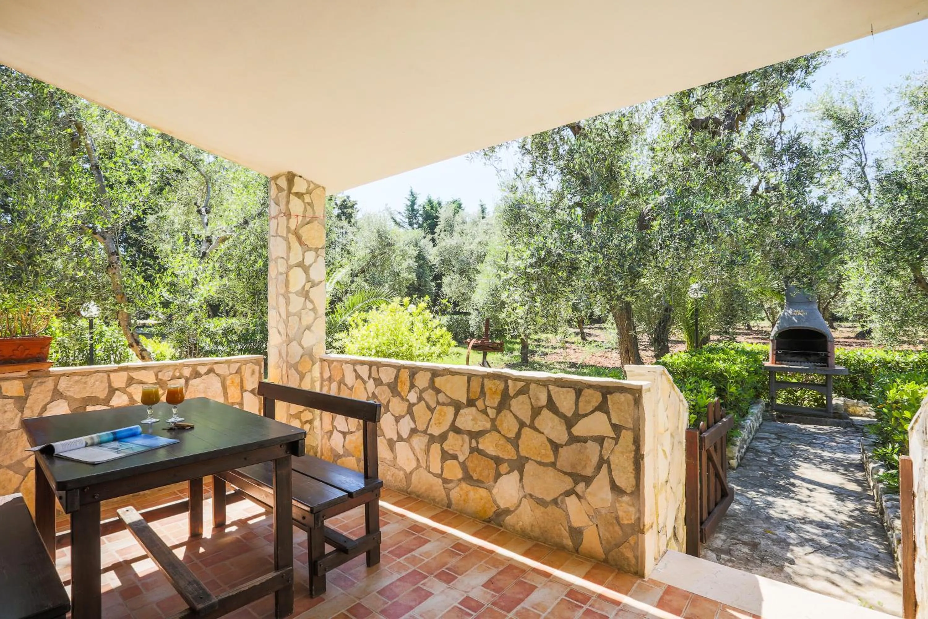 BBQ facilities in Tenuta Padre Pio