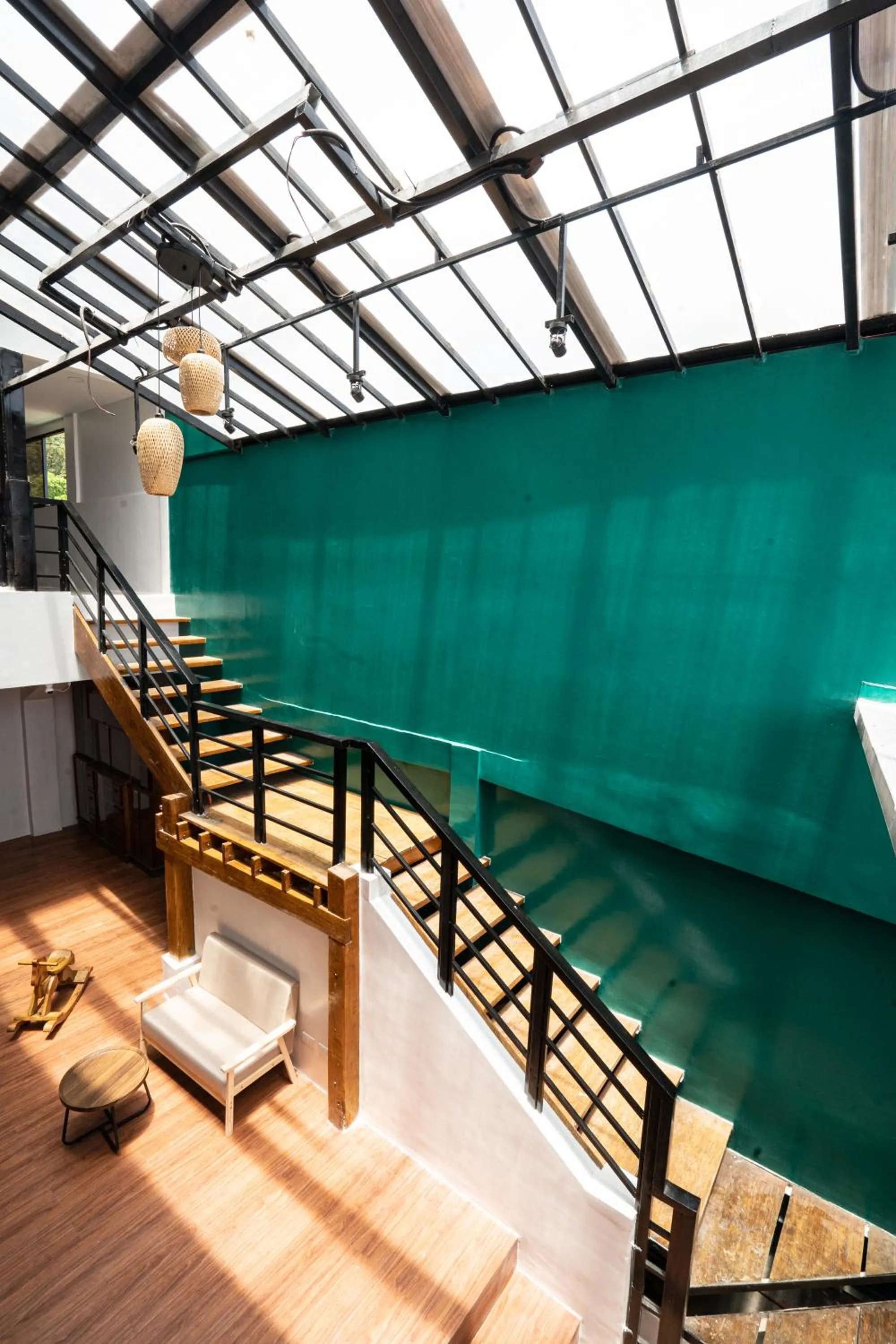 Living room in Zuric Pension House