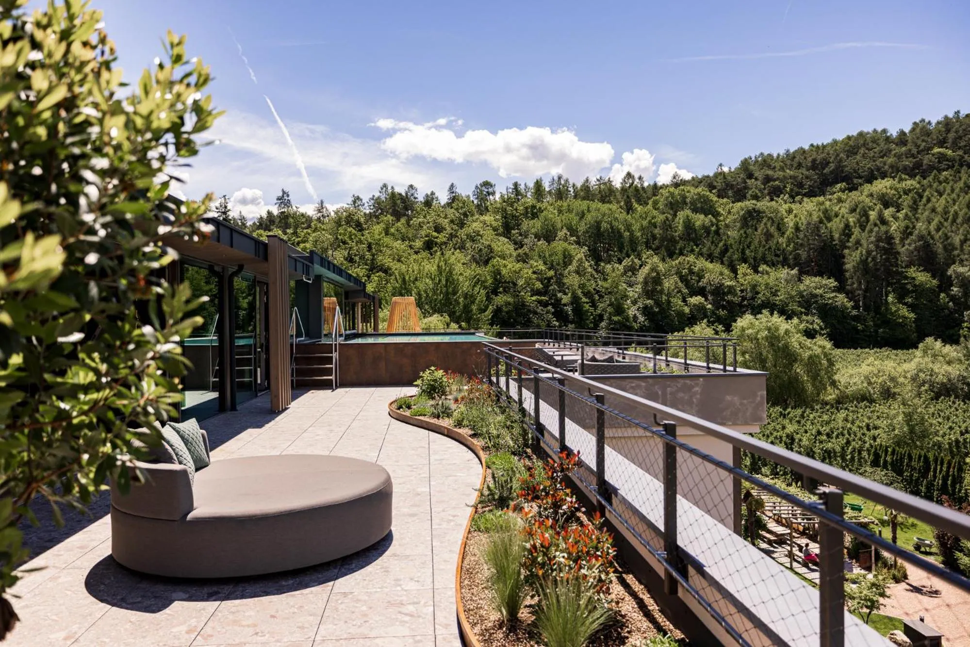 Natural landscape in Gartenhotel Moser