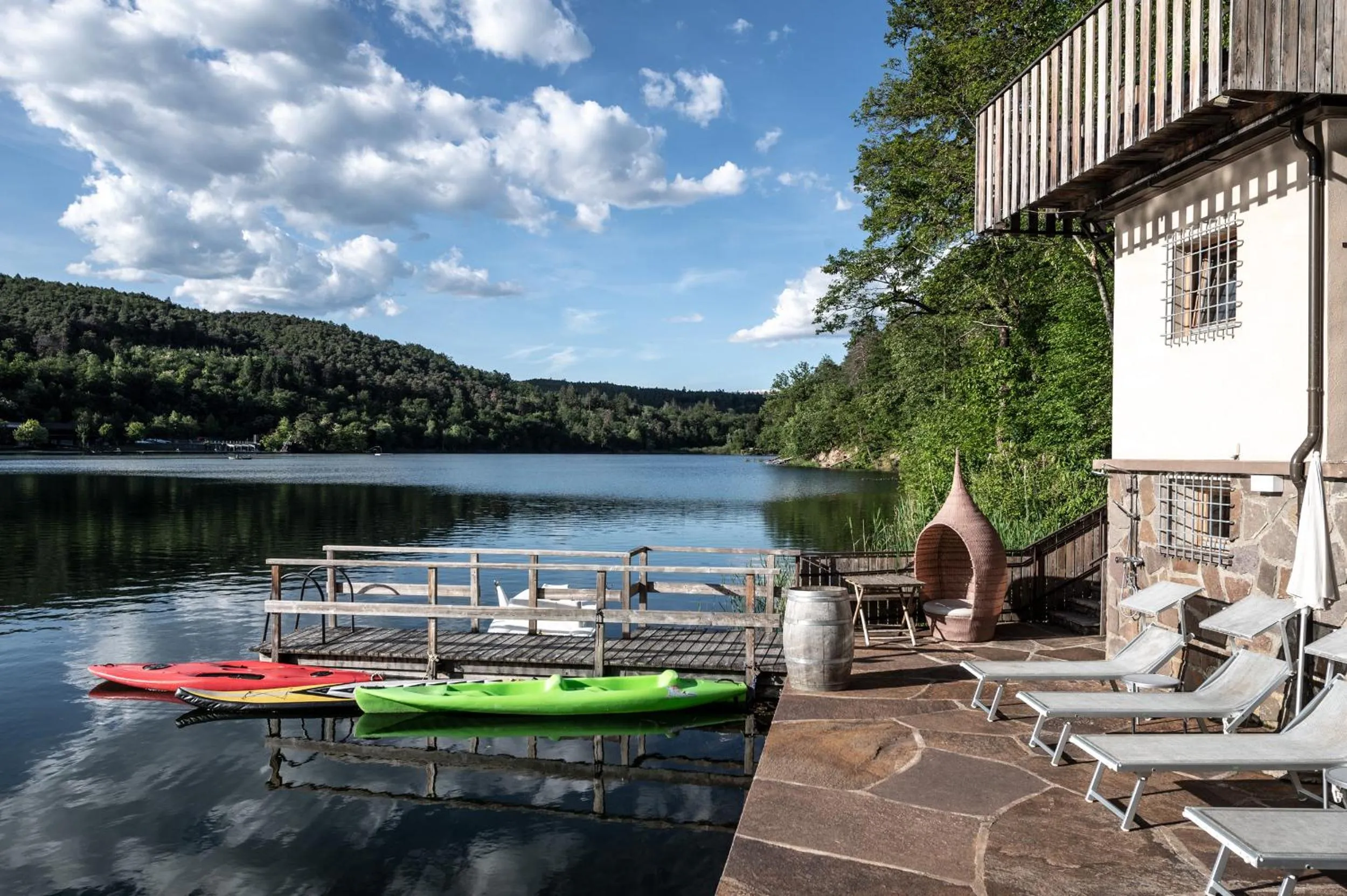 Lake view in Gartenhotel Moser