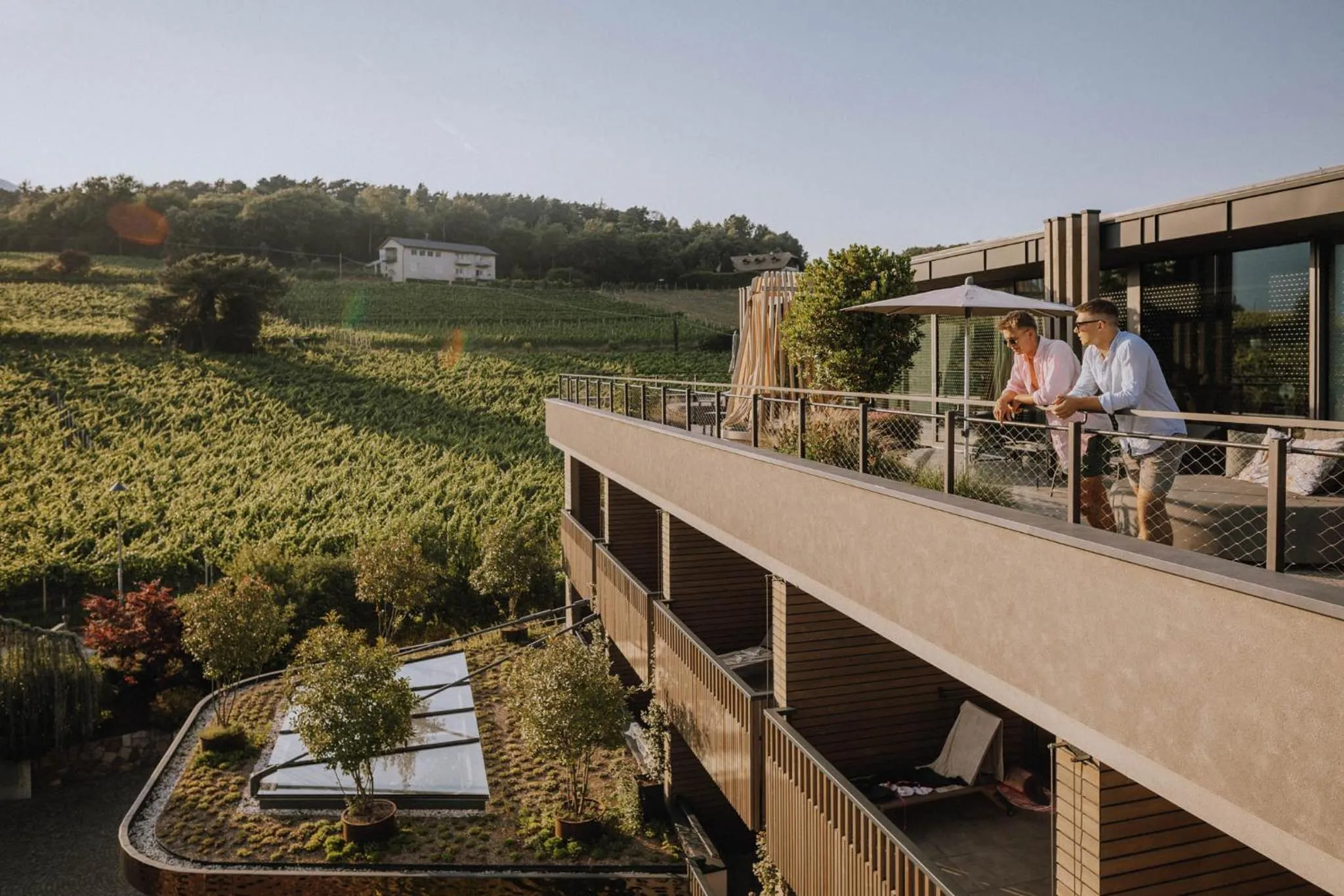 Natural landscape in Gartenhotel Moser