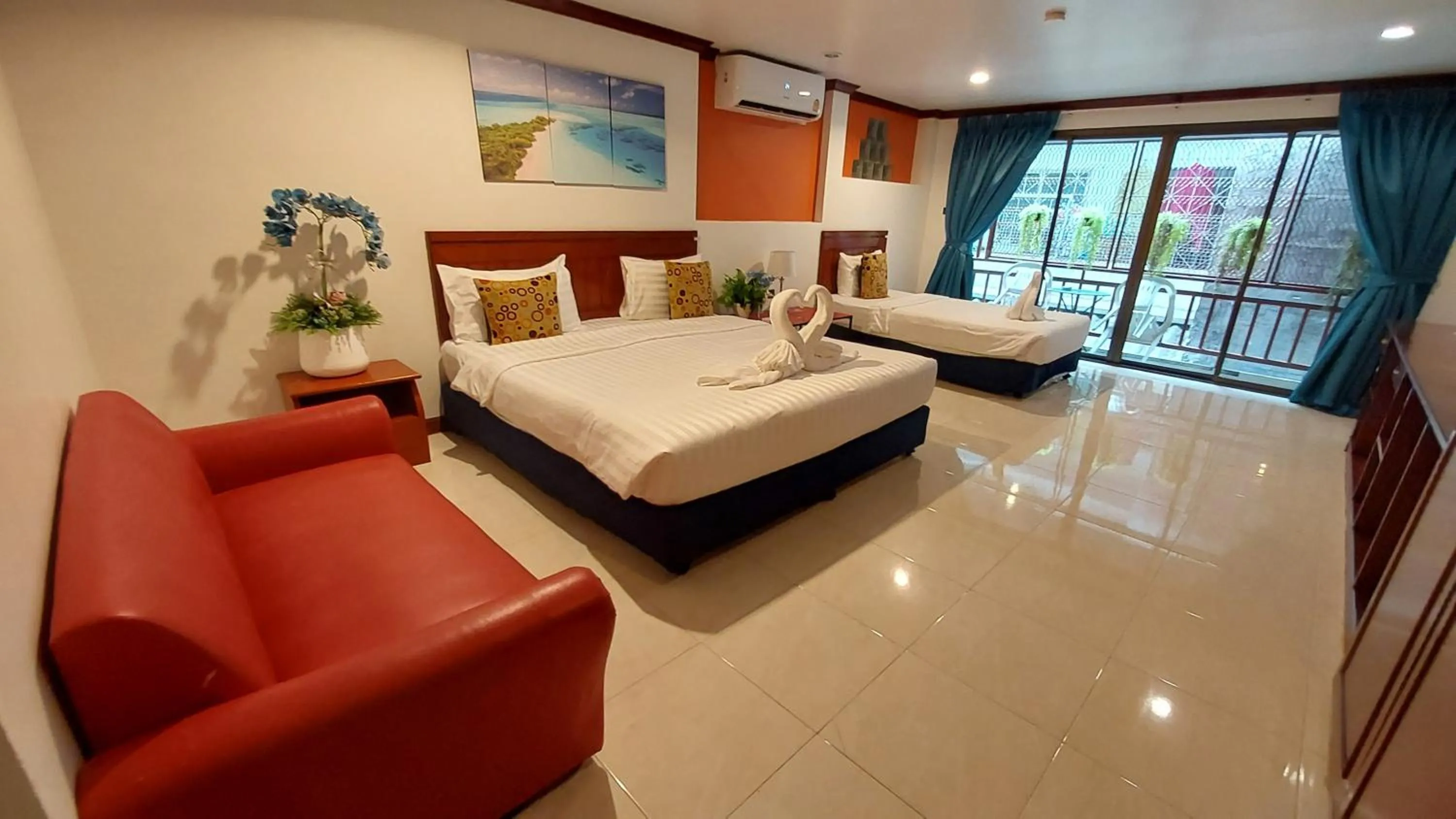 Bed in Benetti house