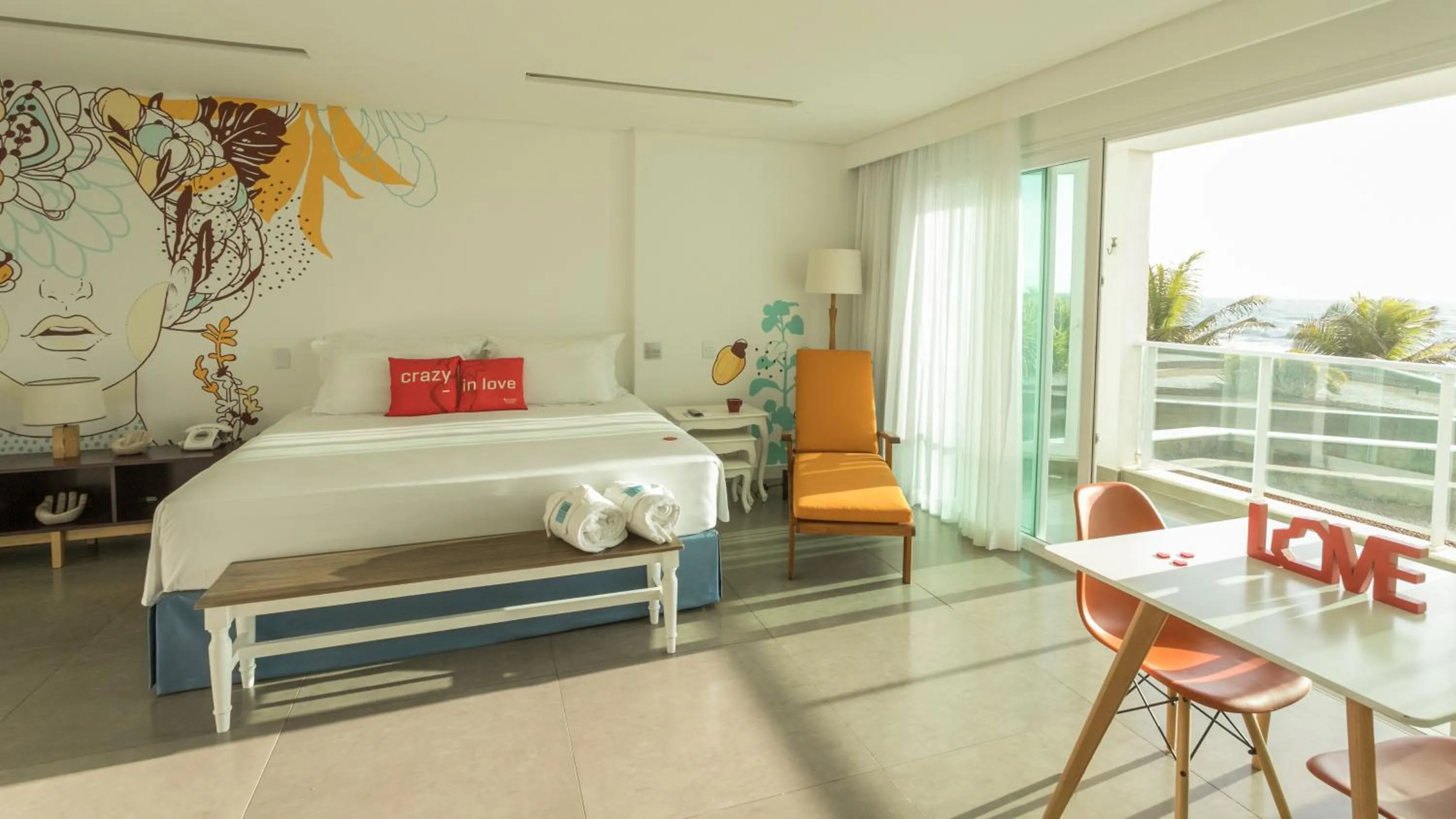 Bed in Kembali Hotel Porto de Galinhas - Adults Only