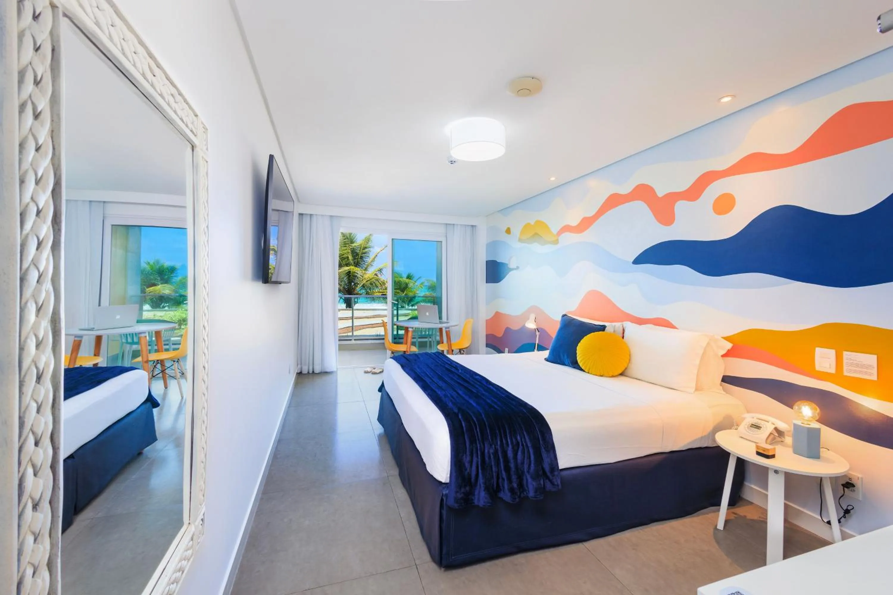 Bed in Kembali Hotel Porto de Galinhas - Adults Only