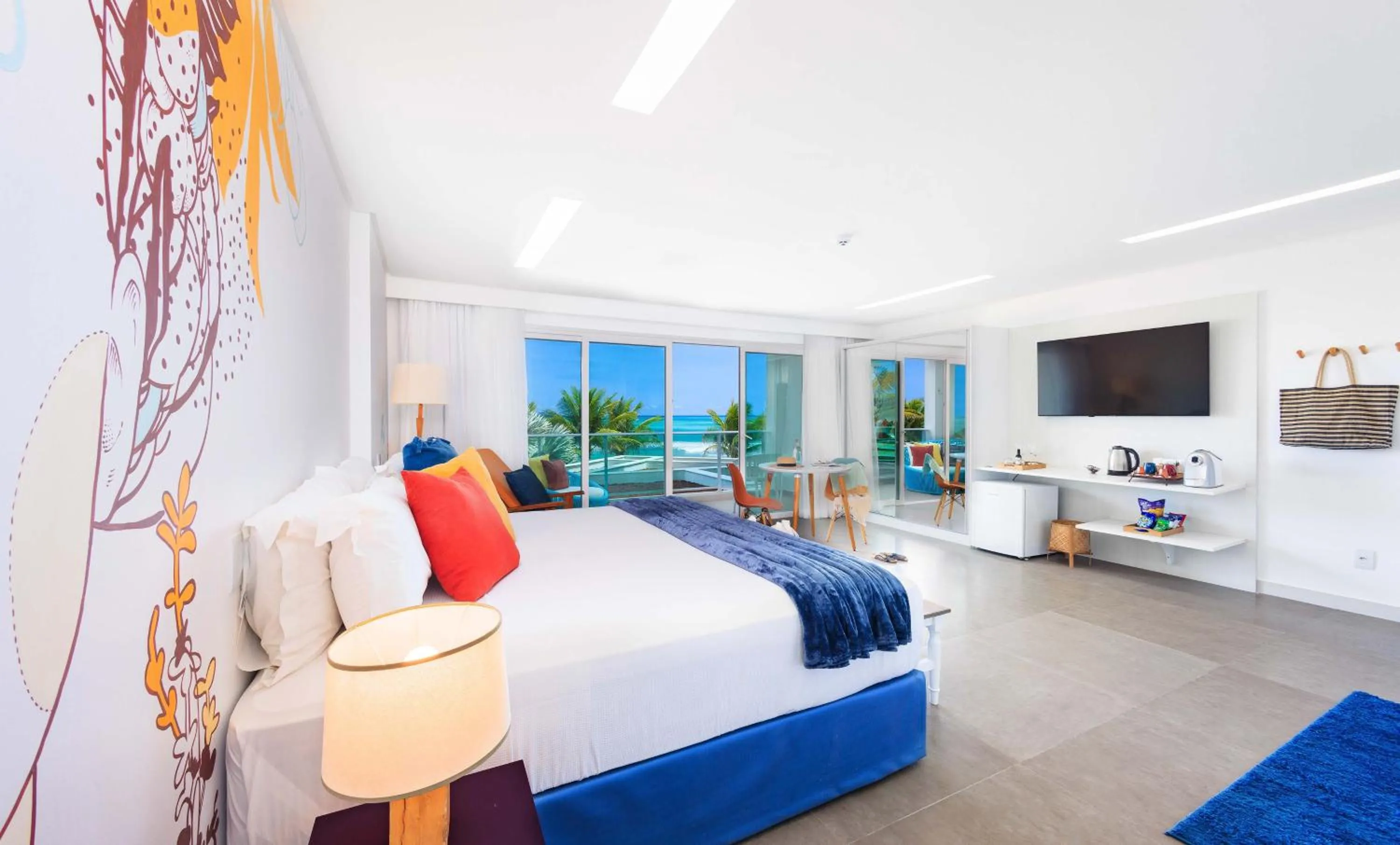 Bed in Kembali Hotel Porto de Galinhas - Adults Only